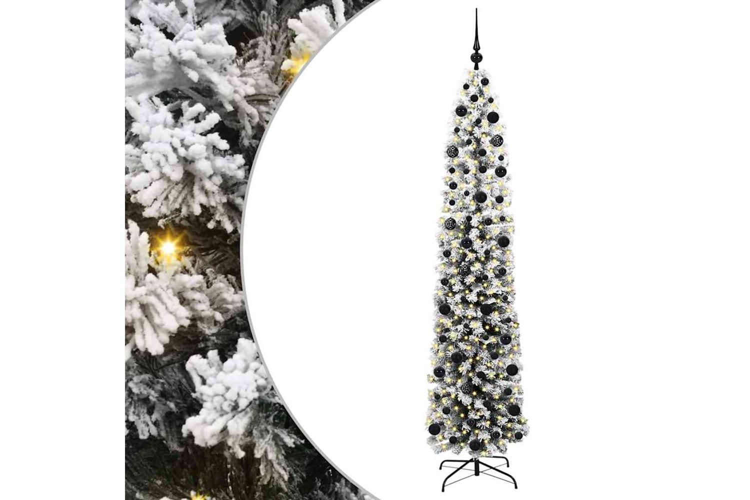 Vidaxl Artificial Christmas Tree With 300 Leds With Stand Green 210 Cm