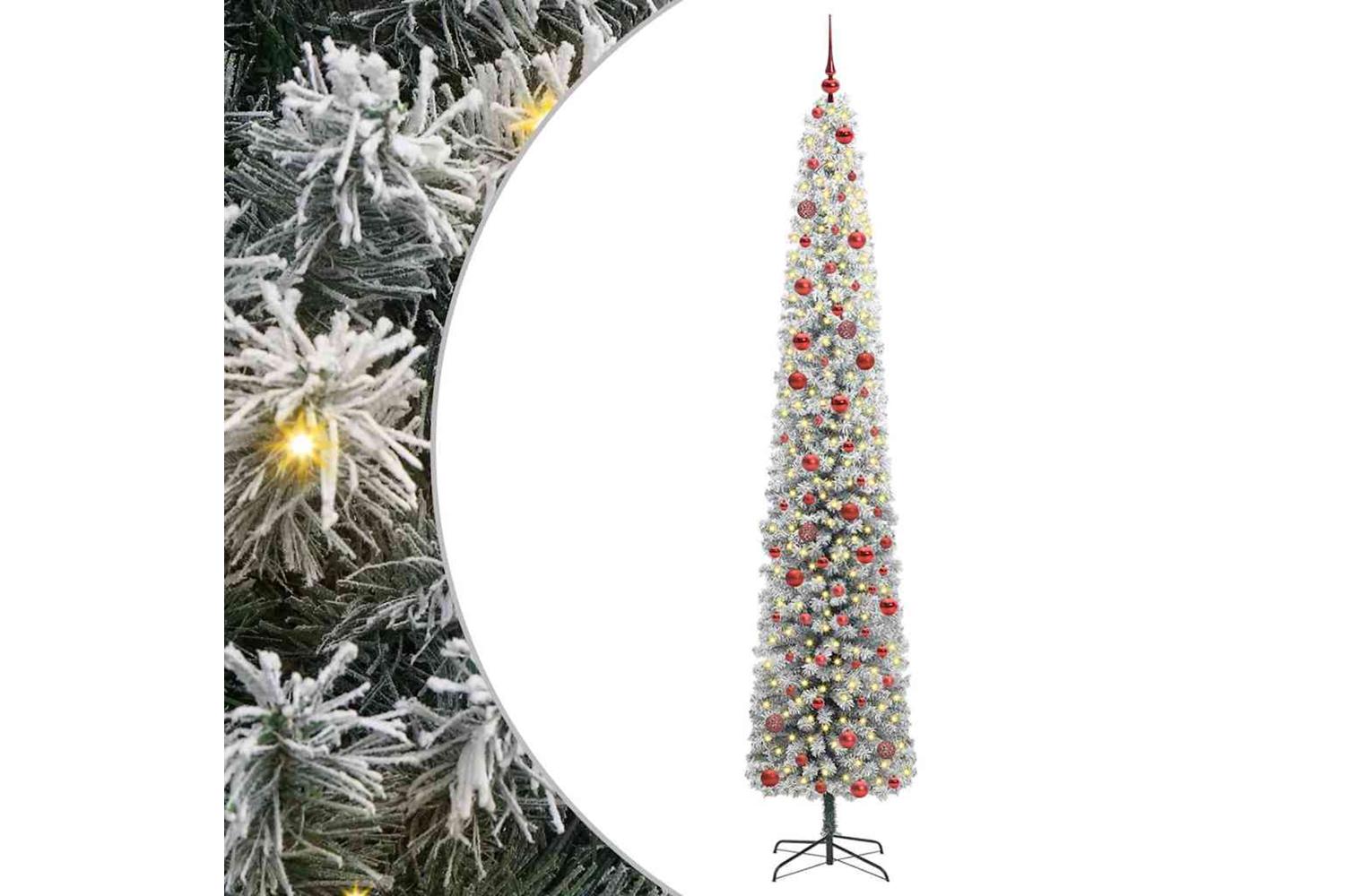 Vidaxl Artificial Christmas Tree With 300 Leds With Stand Green 270 Cm