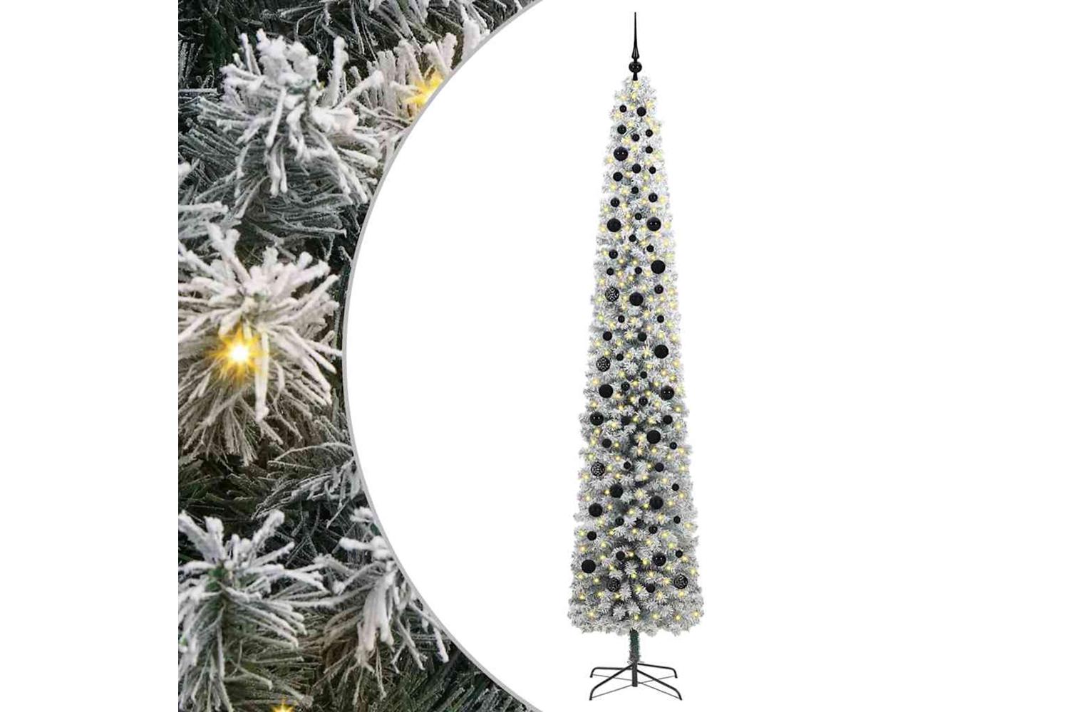 Vidaxl Artificial Christmas Tree With 300 Leds With Stand Green 270 Cm