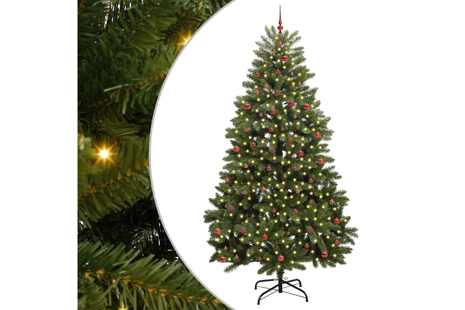 Vidaxl Artificial Christmas Tree With Stand Green 300 Cm Pvc And Metal
