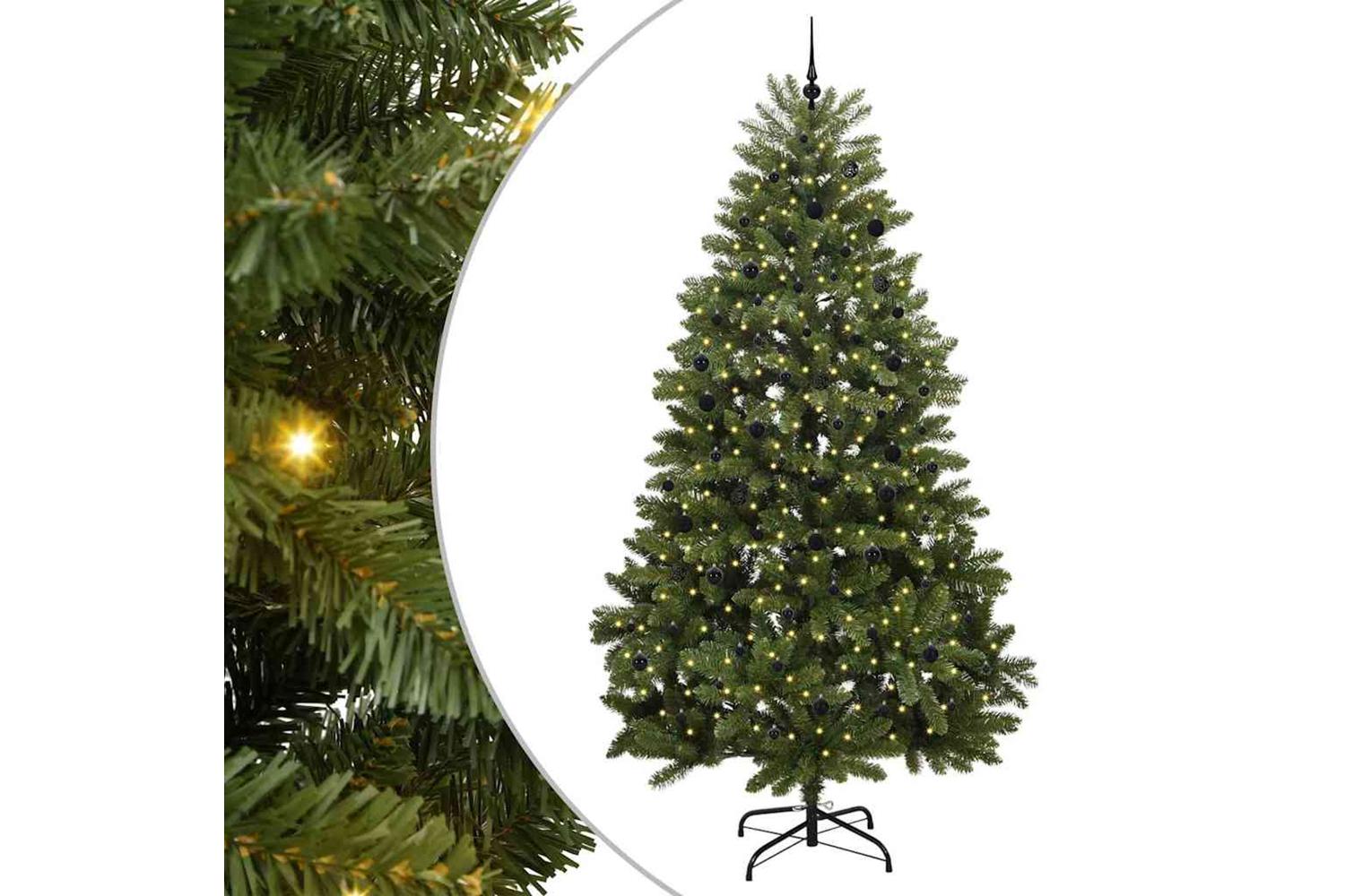 Vidaxl Artificial Christmas Tree With Stand Green 300 Cm Pvc And Metal