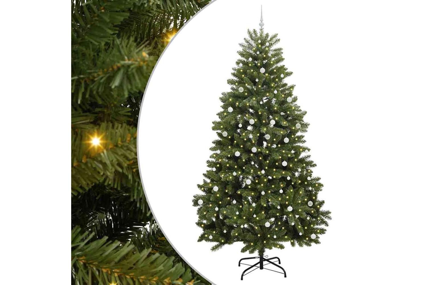 Vidaxl Artificial Christmas Tree With Stand Green 300 Cm Pvc And Metal