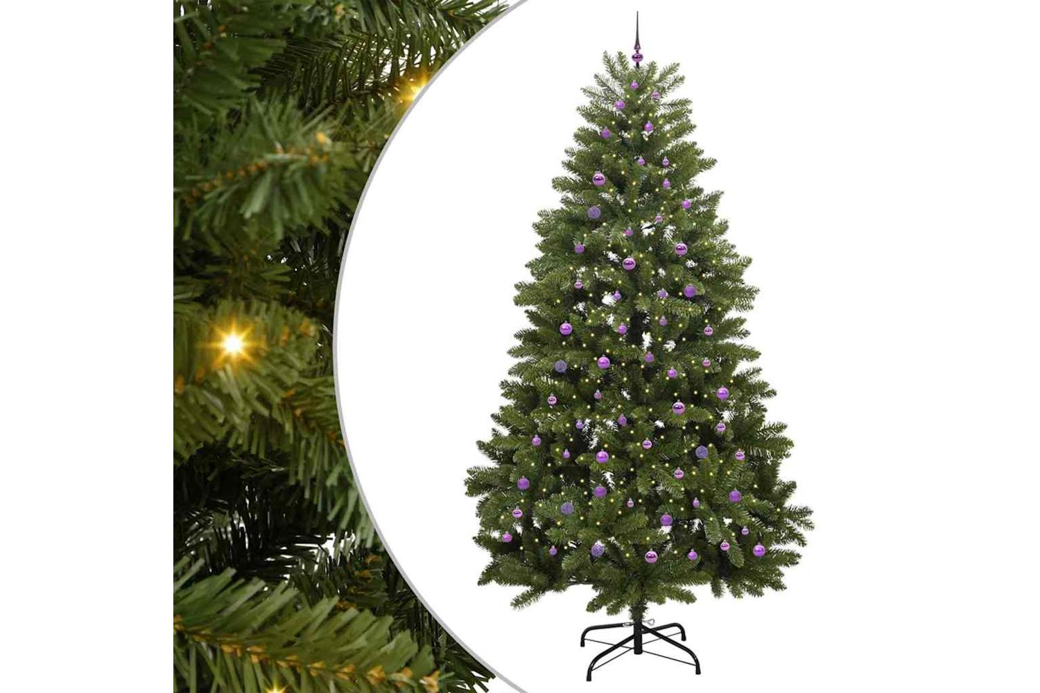 Vidaxl Artificial Christmas Tree With Stand Green 300 Cm Pvc And Metal
