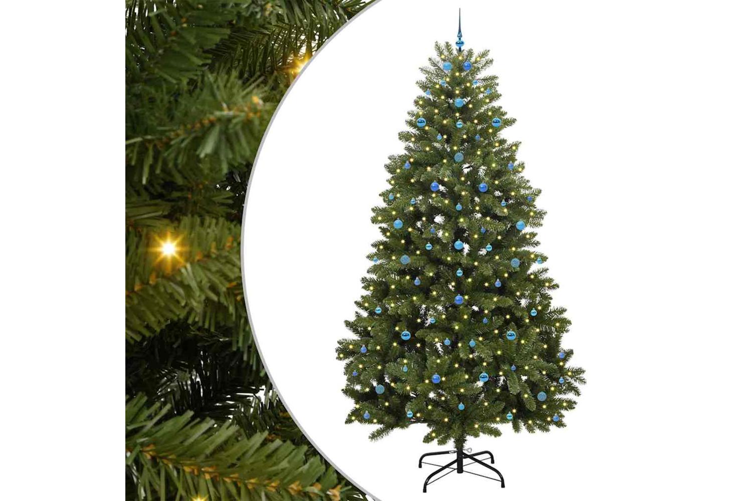 Vidaxl Artificial Christmas Tree With Stand Green 300 Cm Pvc And Metal