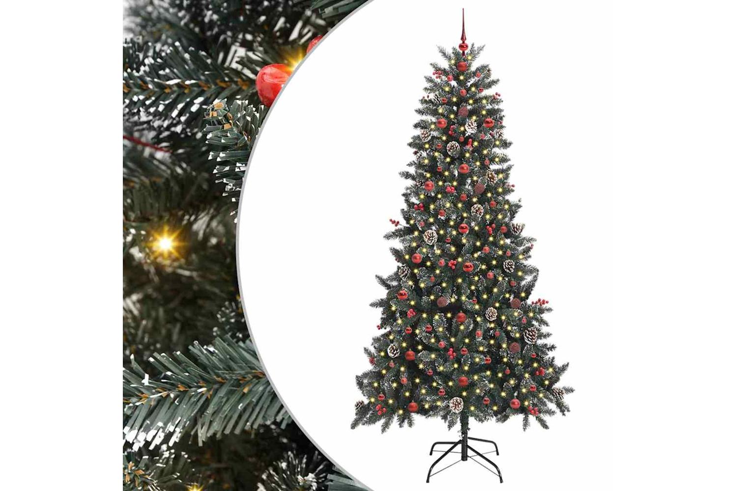 Vidaxl Artificial Christmas Tree Green 1295 X 1295 X 240 Cm