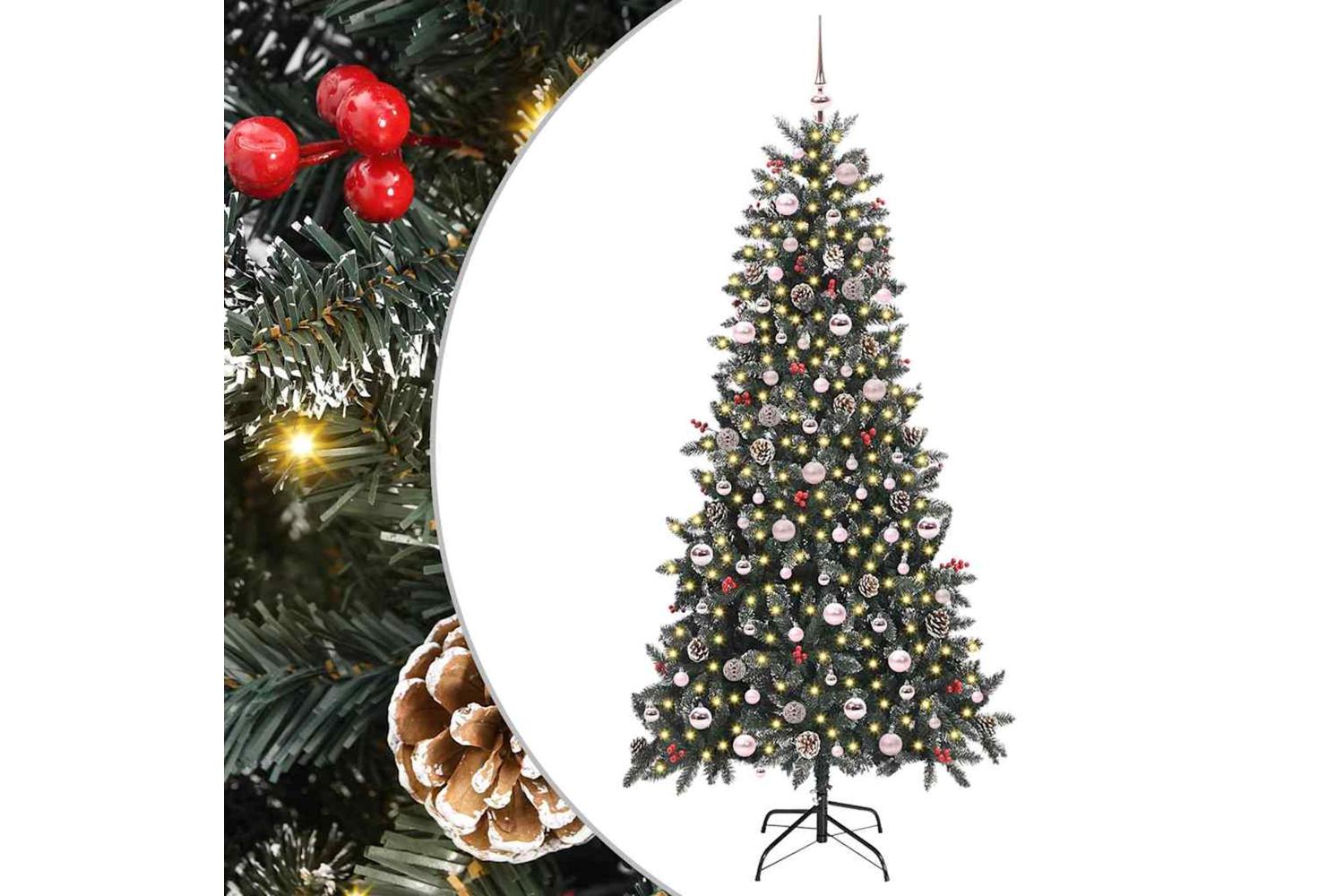 Vidaxl Artificial Christmas Tree Green 1295 X 1295 X 240 Cm