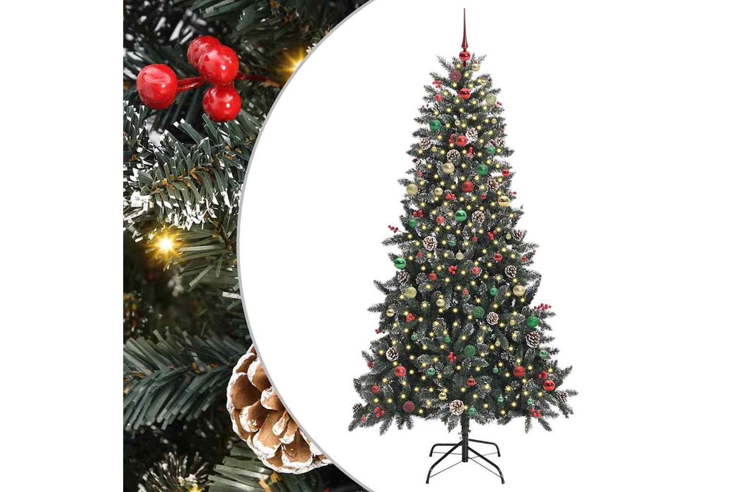 Vidaxl Artificial Christmas Tree Green 1295 X 1295 X 240 Cm