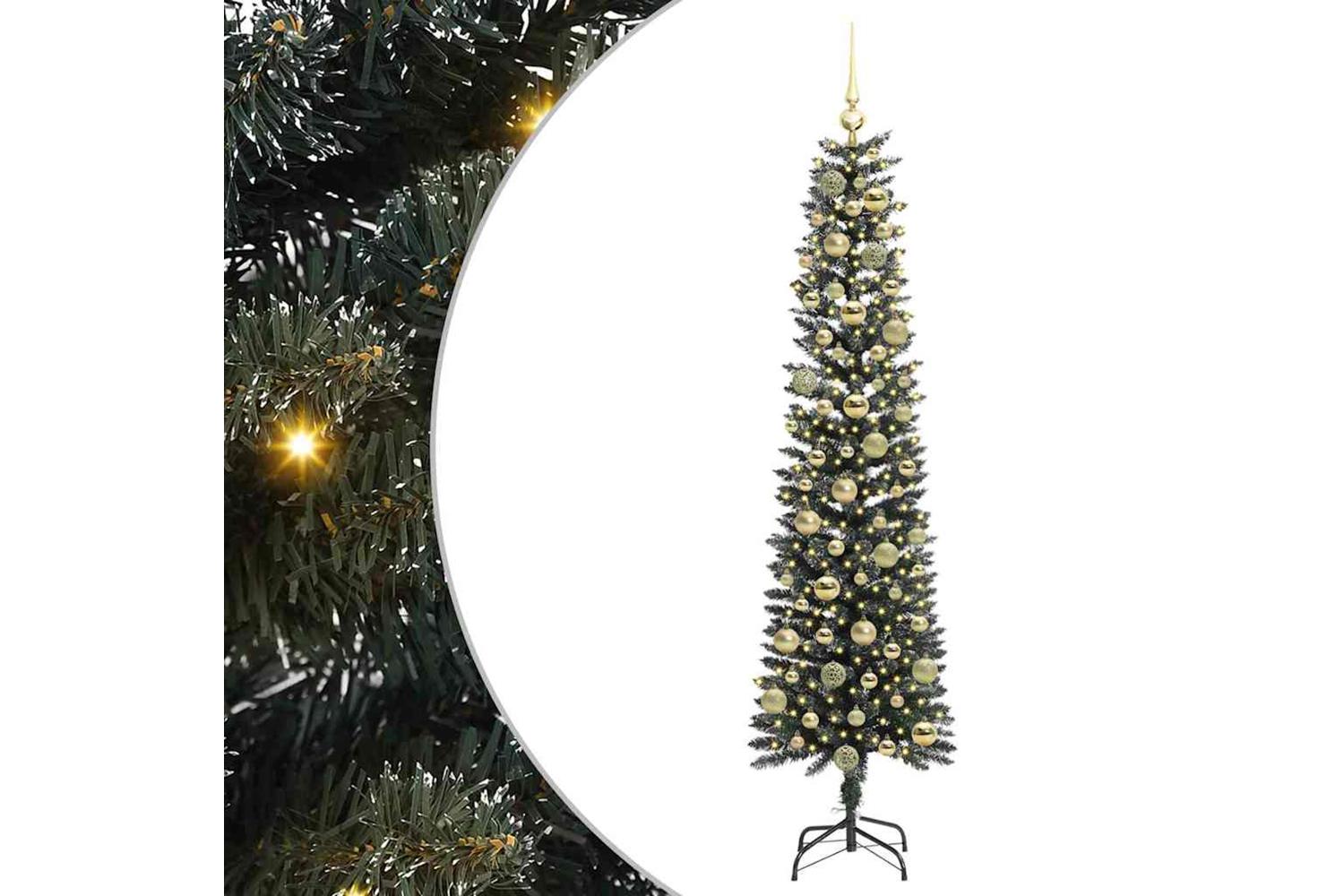 Vidaxl Artificial Christmas Tree With Stand Green 505 X 505 X 180 Cm