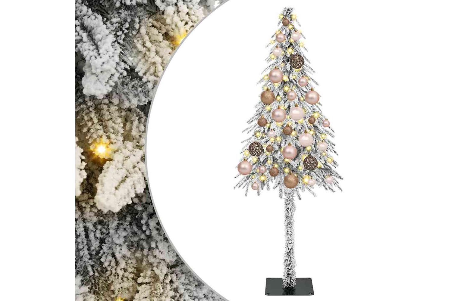 Vidaxl Christmas Tree With 150 Leds White 120 Cm Pe And Steel