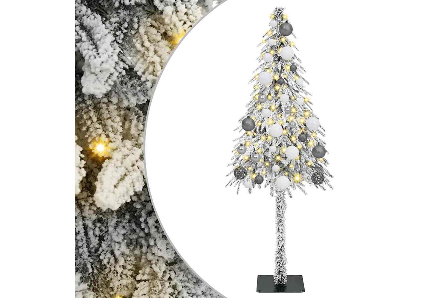 Vidaxl Christmas Tree With 150 Leds White 120 Cm Pe And Steel