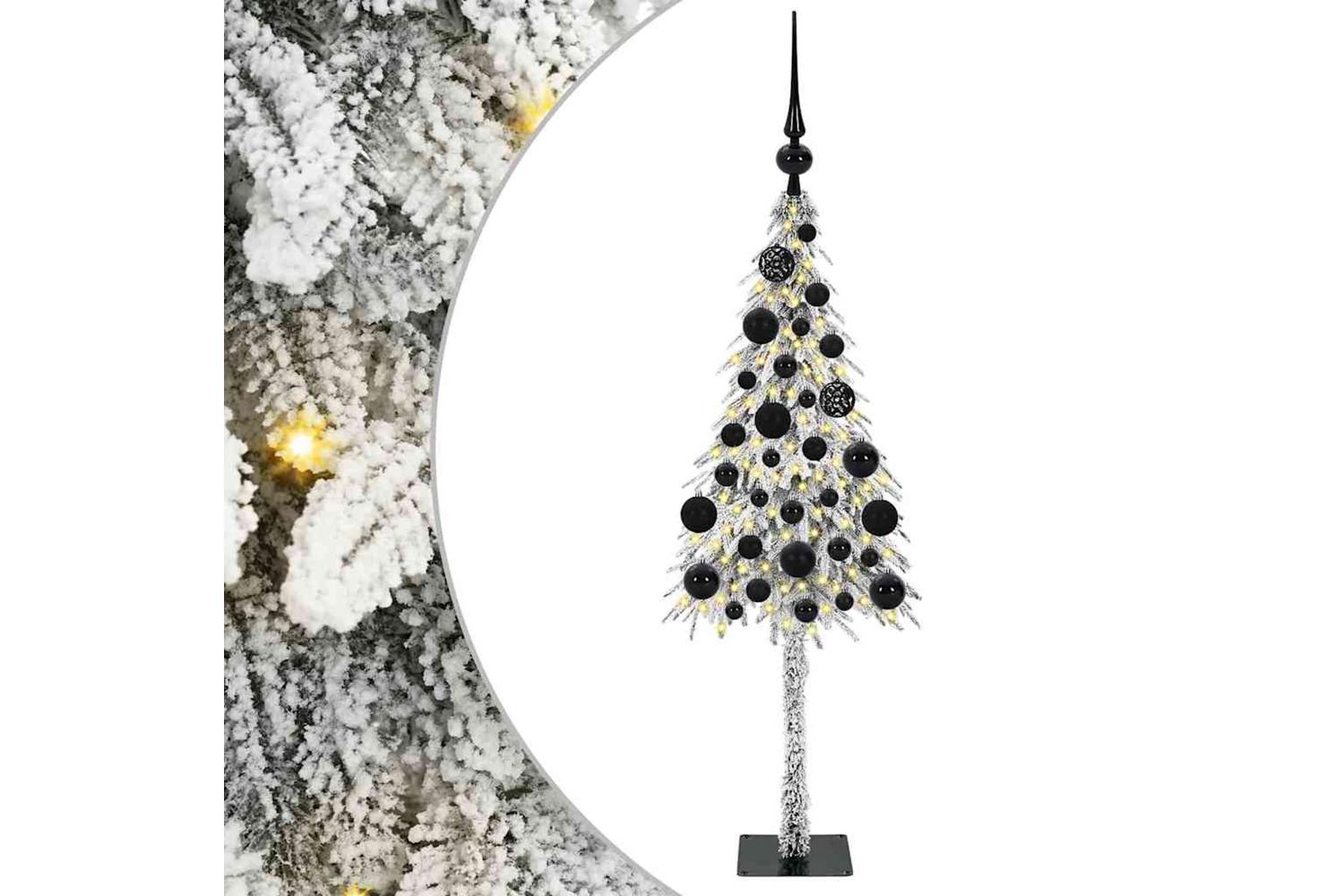 Vidaxl Christmas Tree With 150 Leds White 120 Cm Pe And Steel