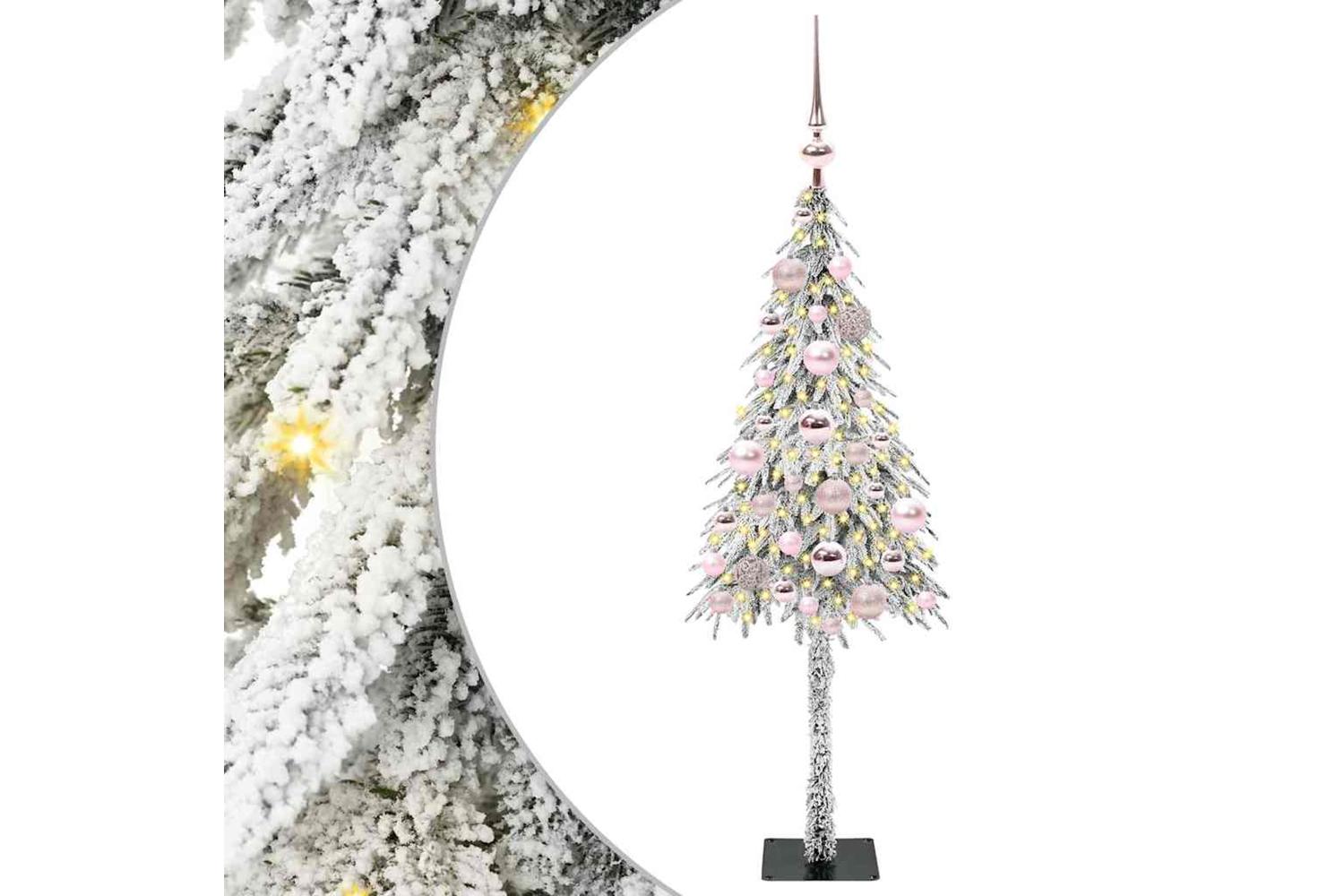 Vidaxl Christmas Tree With 150 Leds White 120 Cm Pe And Steel