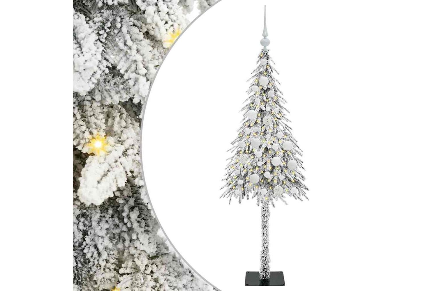 Vidaxl Christmas Tree With 150 Leds White 120 Cm Pe And Steel