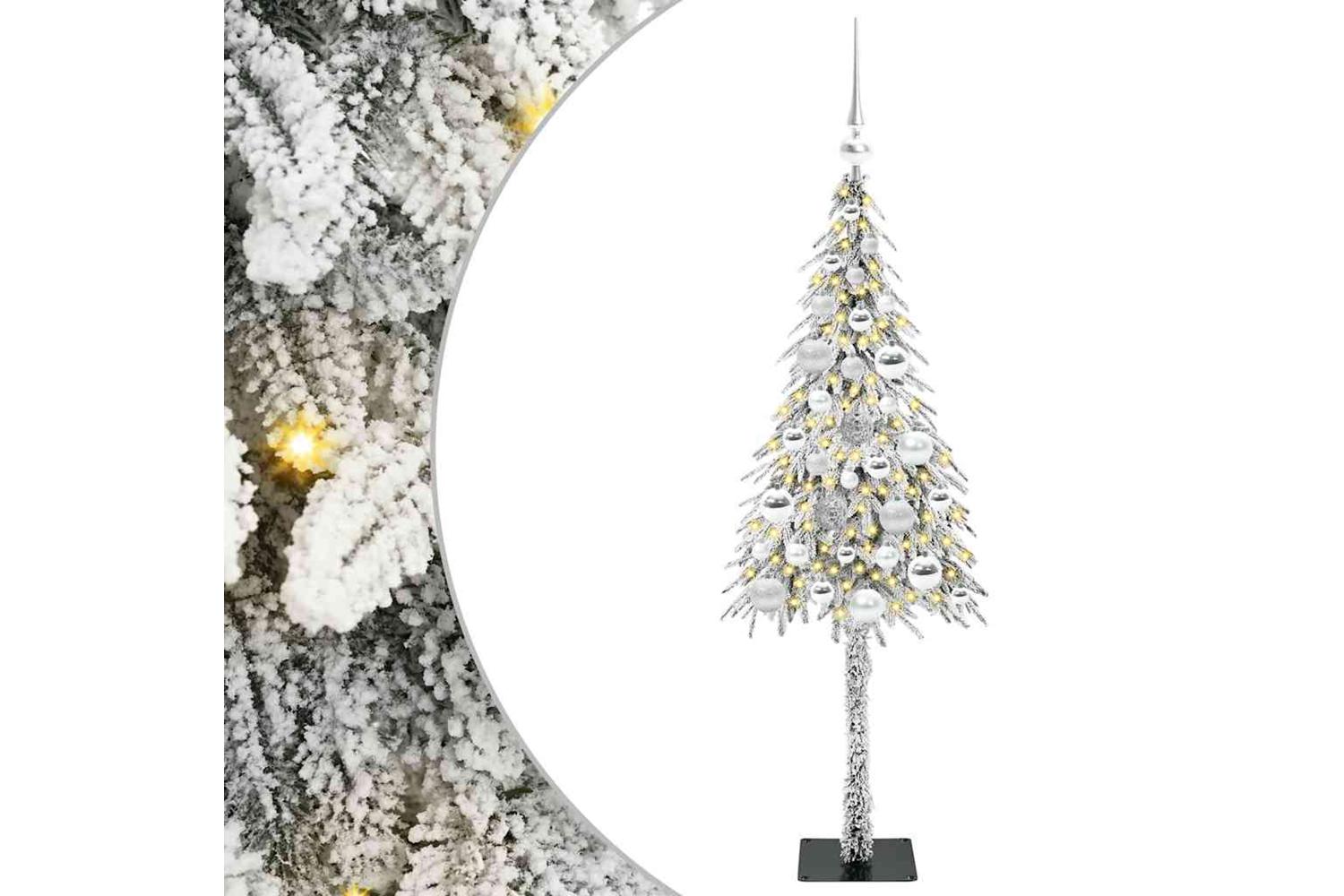 Vidaxl Christmas Tree With 150 Leds White 120 Cm Pe And Steel