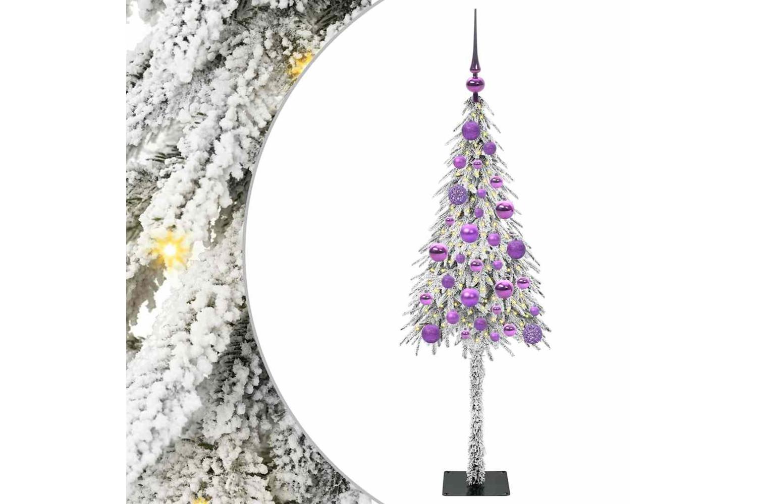 Vidaxl Christmas Tree With 150 Leds White 120 Cm Pe And Steel