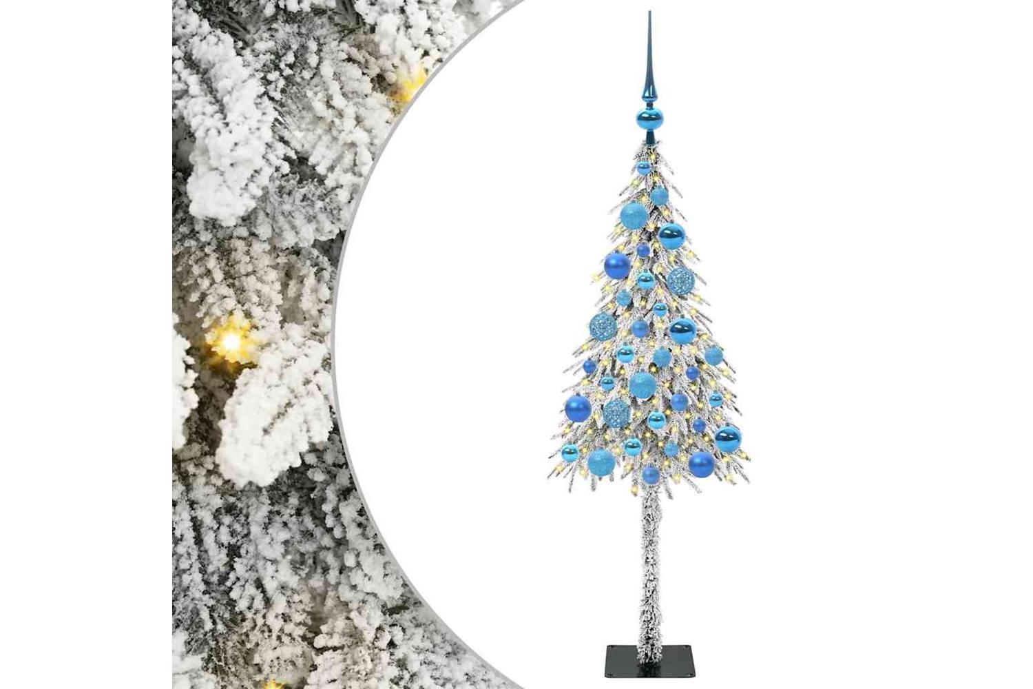 Vidaxl Christmas Tree With 150 Leds White 120 Cm Pe And Steel