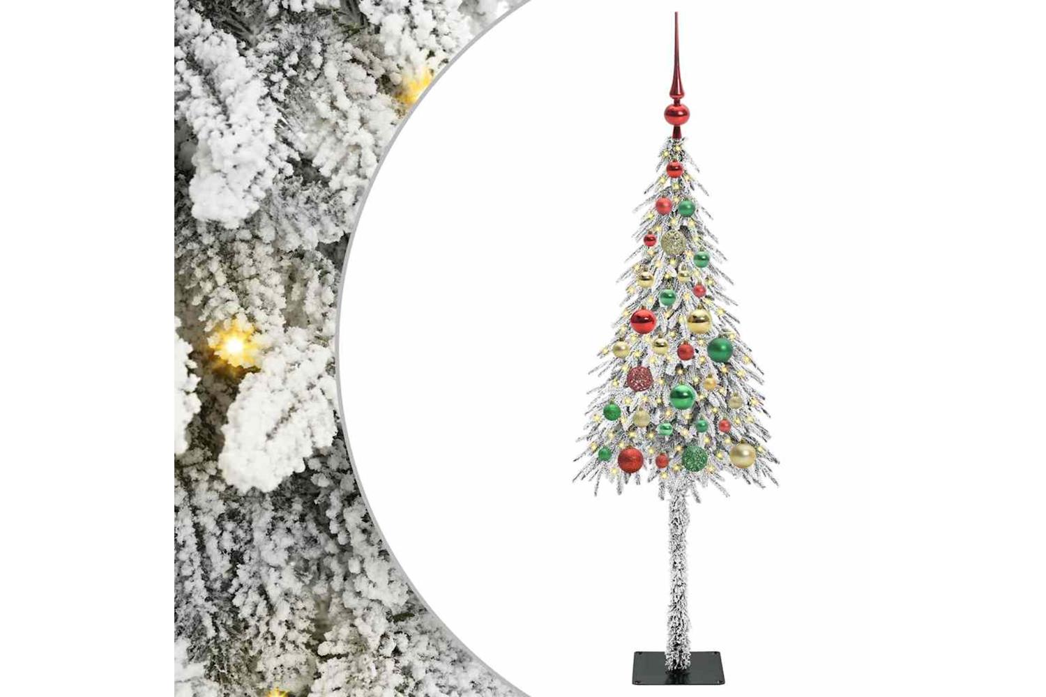 Vidaxl Christmas Tree With 150 Leds White 120 Cm Pe And Steel