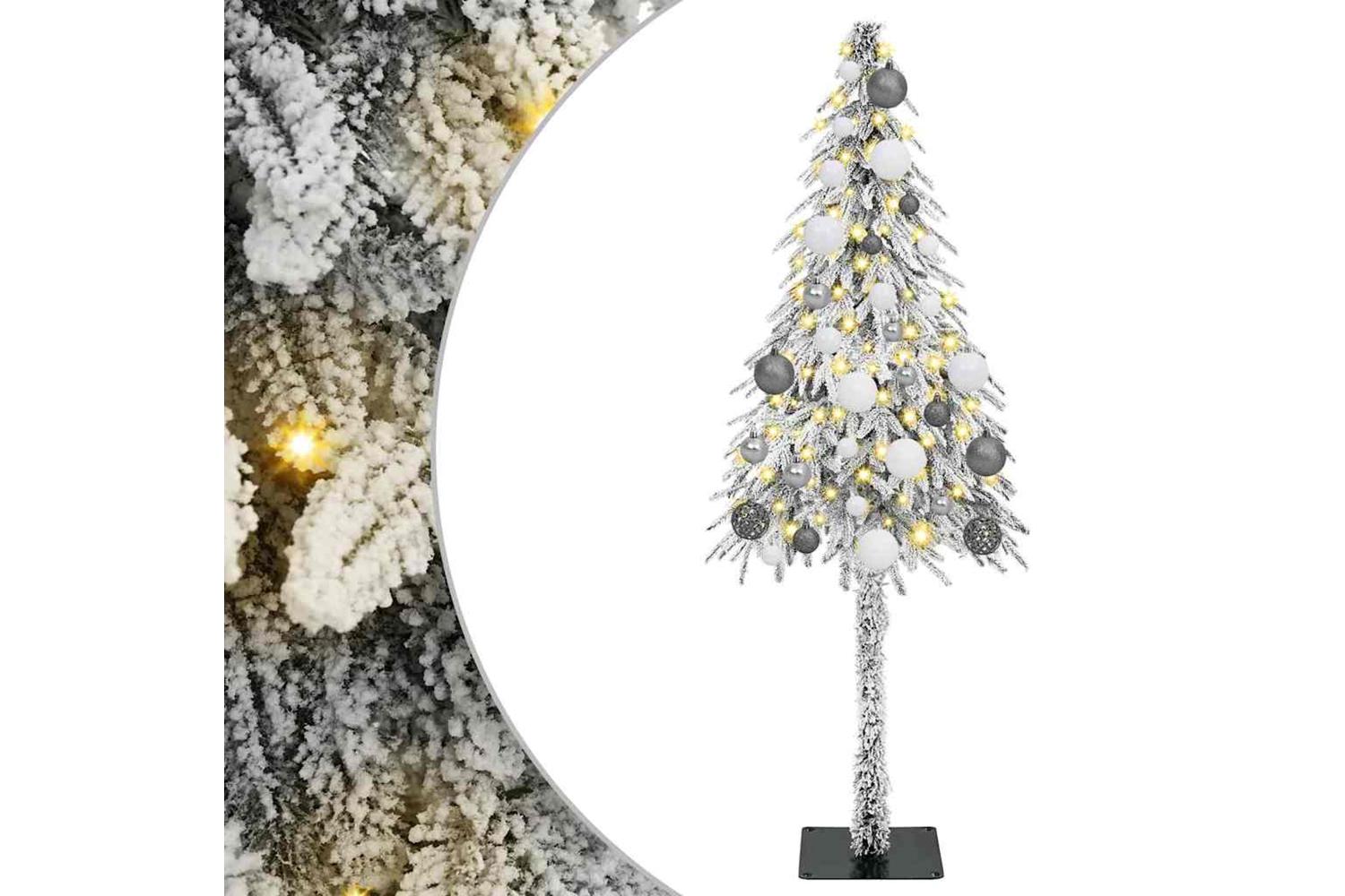Vidaxl Christmas Tree With 150 Leds White 150 Cm Pe And Steel