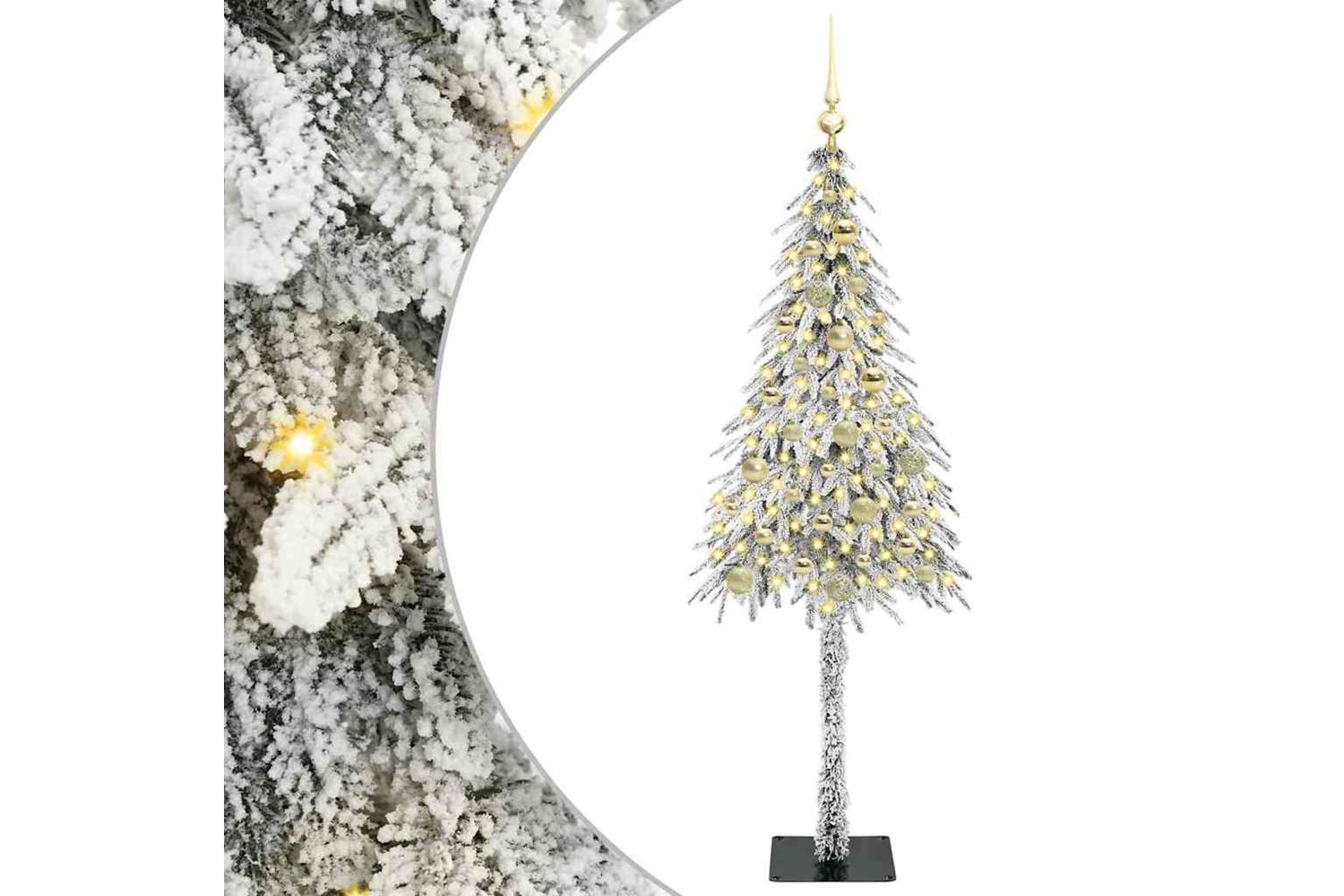 Vidaxl Christmas Tree With 150 Leds White 150 Cm Pe And Steel