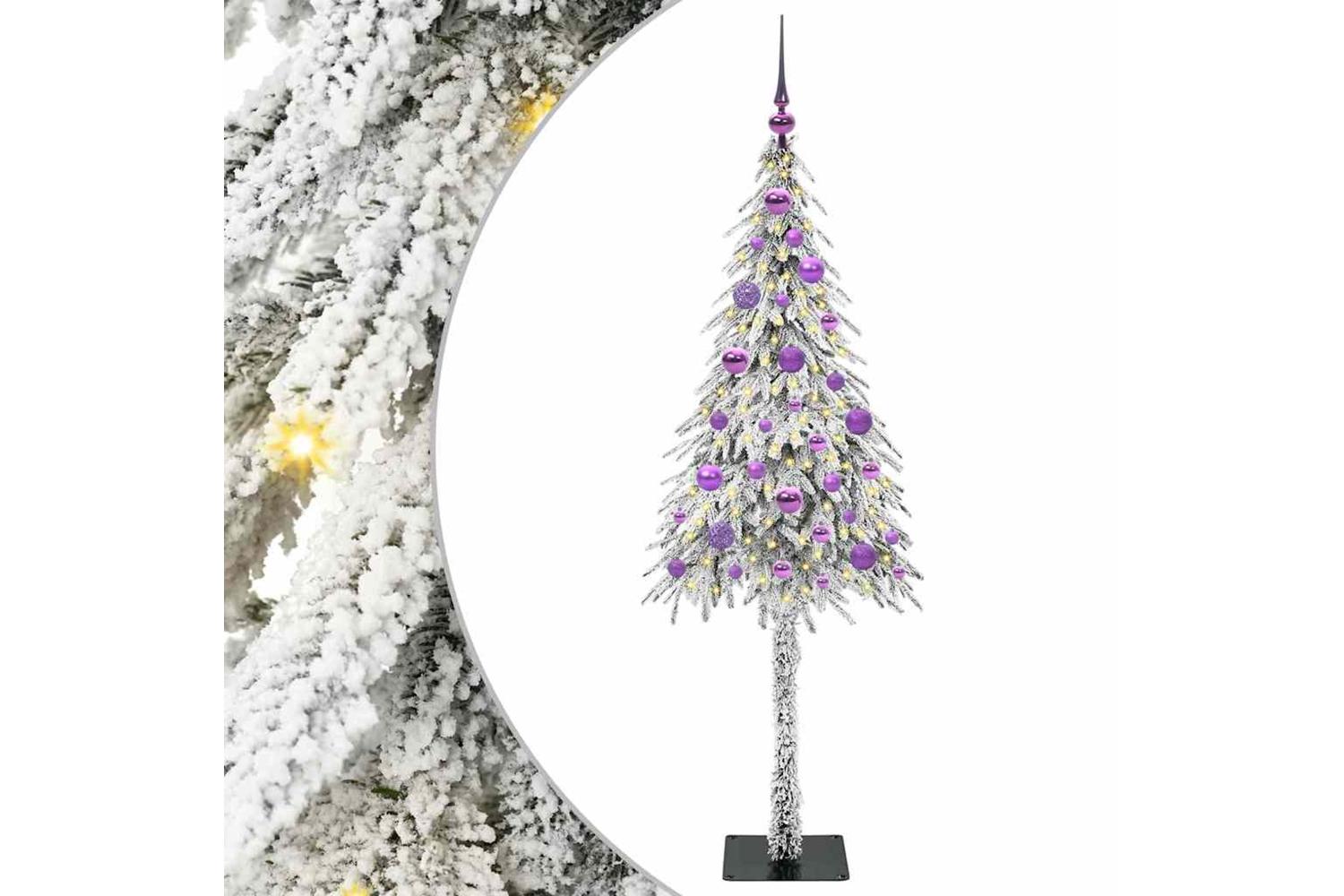 Vidaxl Christmas Tree With 150 Leds White 150 Cm Pe And Steel
