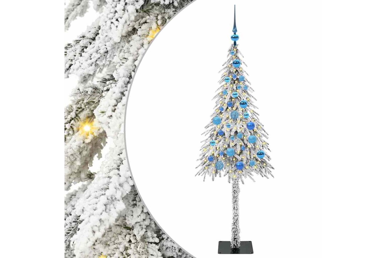 Vidaxl Christmas Tree With 150 Leds White 150 Cm Pe And Steel