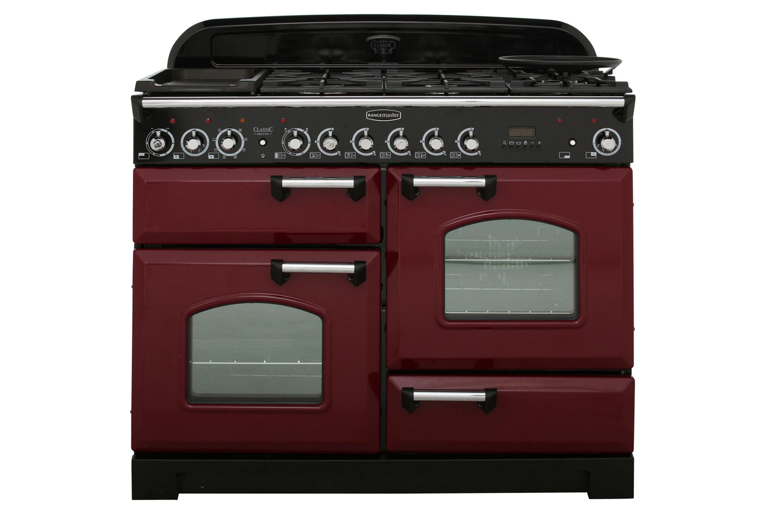 Rangemaster Classic Deluxe 110cm Dual Fuel Range Cooker CDL110DFFCY/C