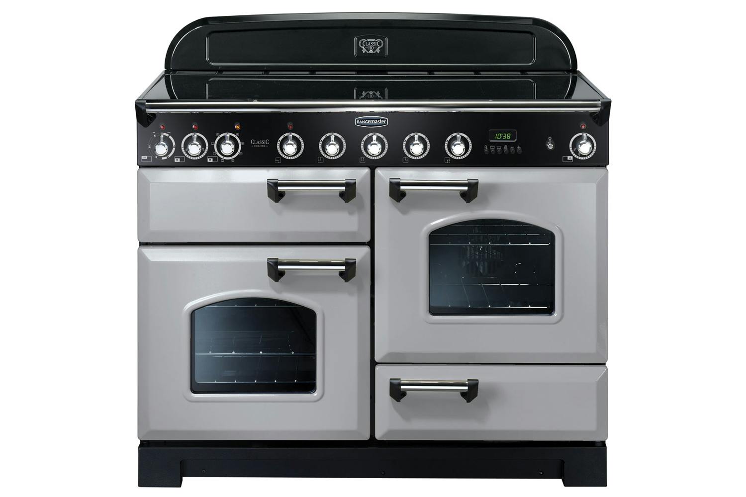 Rangemaster 110cm Classic Deluxe Induction Range Cooker | CDL110EIRP/C | Royal Pearl