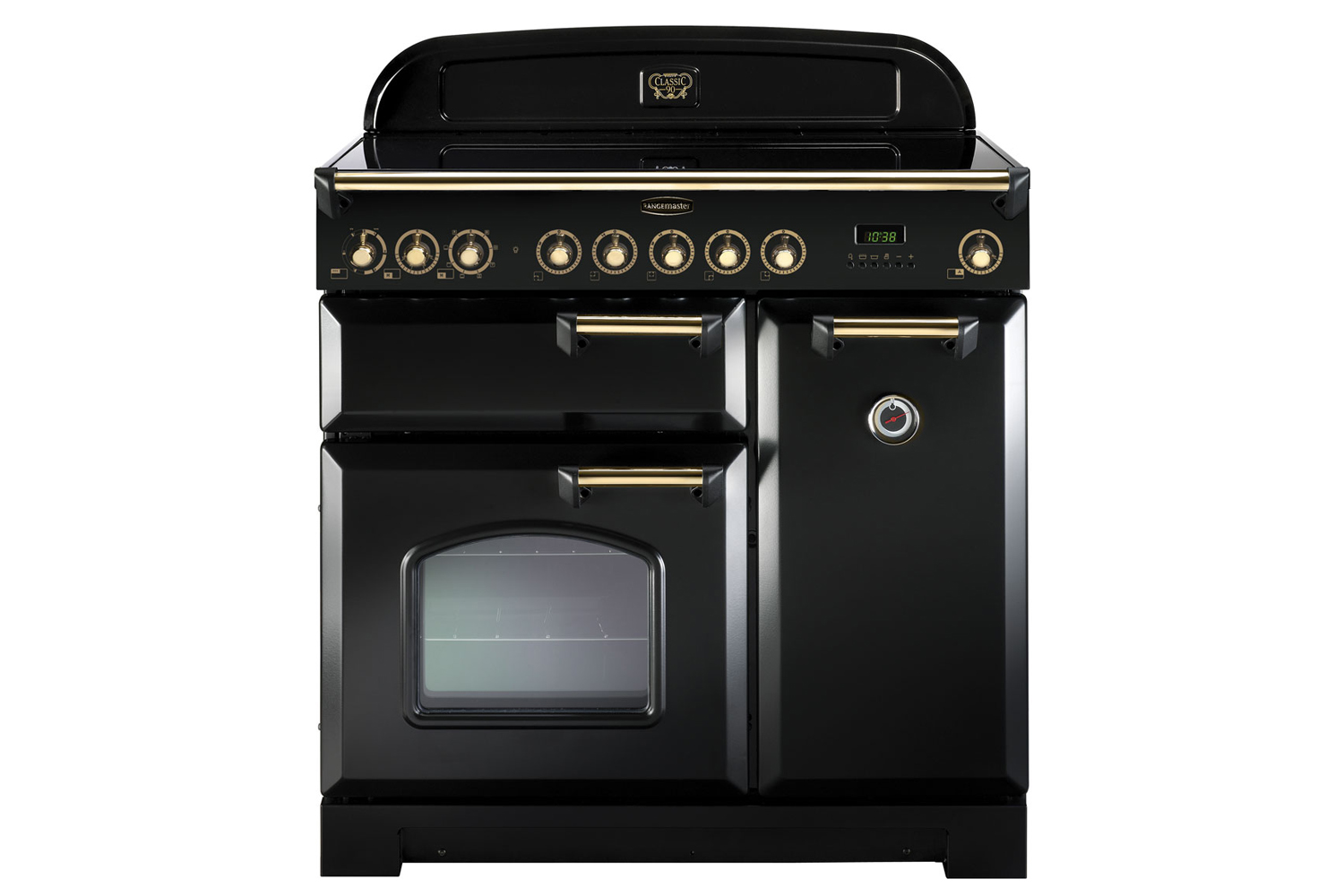 Rangemaster Classic Deluxe 90cm Electric Range Cooker | CDL90EIBL/B ...