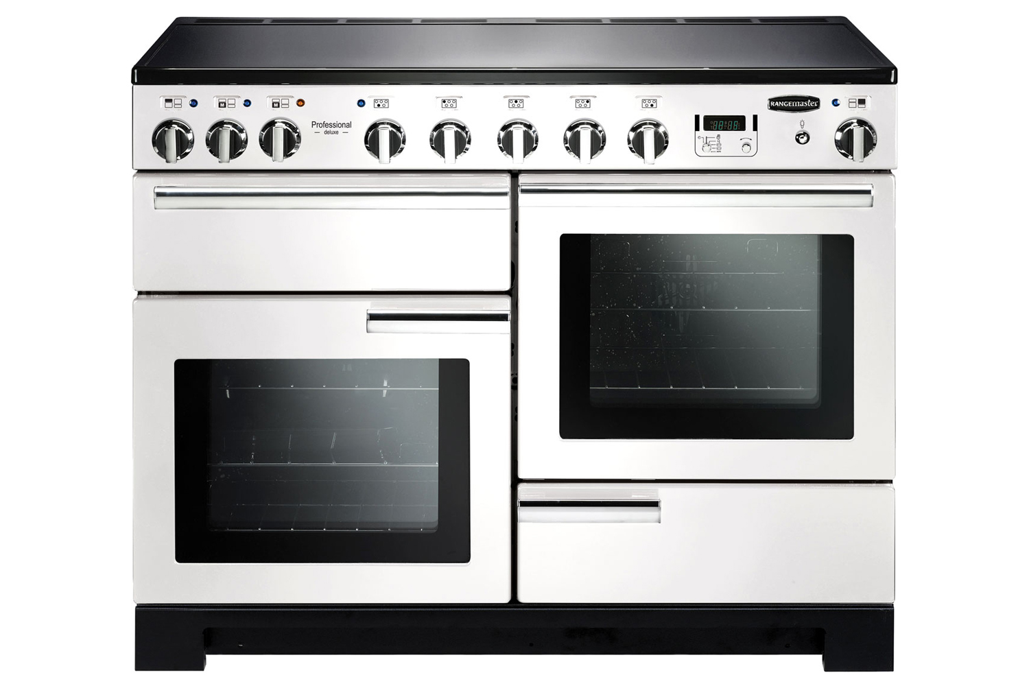 Rangemaster Professional Deluxe 110cm Electric Range Cooker | PDL110EIWH/C | White
