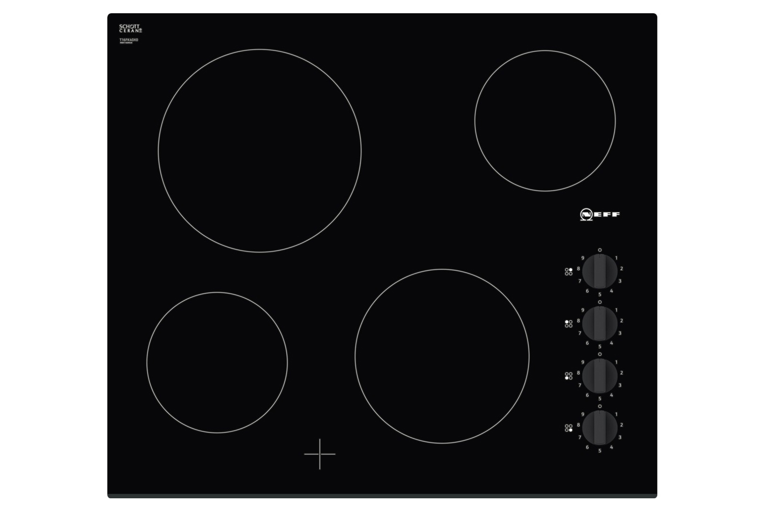 60cm electric hob