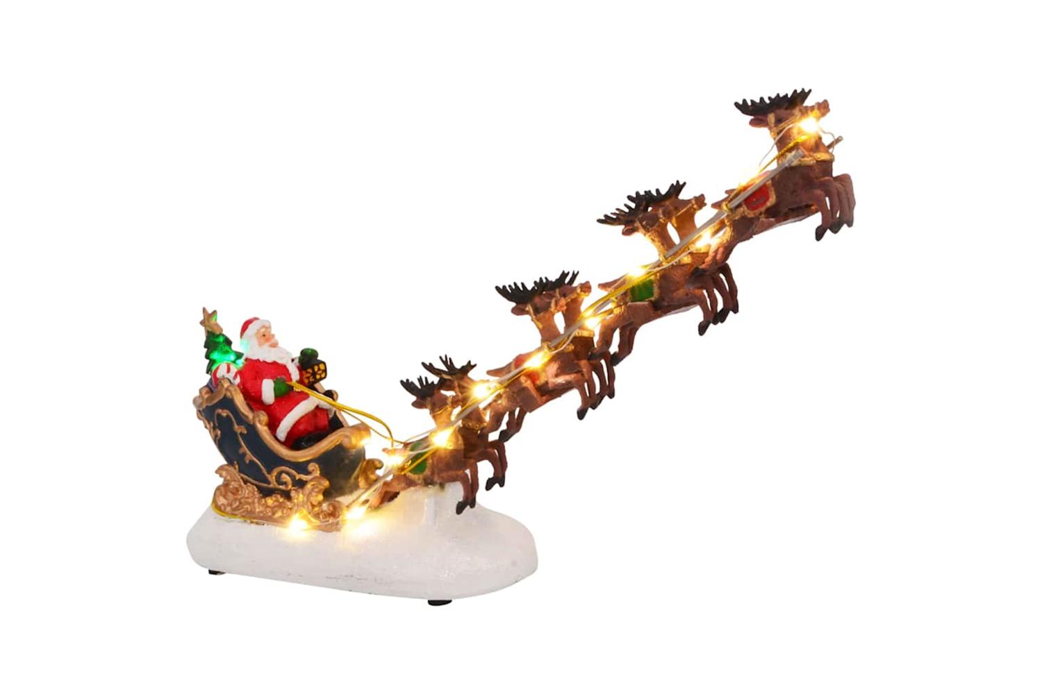 Vidaxl Christmas Tabletop Multicolour 315 X 65 X 16 Cm Resin