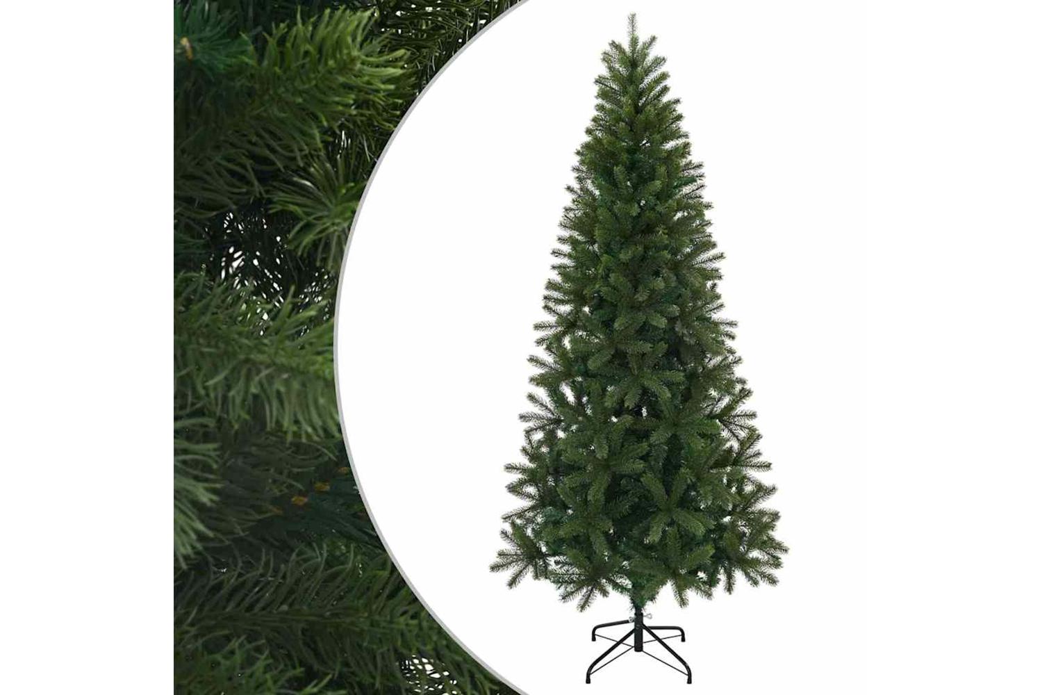 Vidaxl Artificial Christmas Tree Green 210 Cm Pvc Pe And Steel