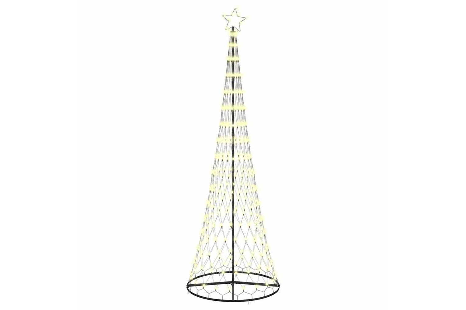 Vidaxl Led Christmas Tree Warm White 1005 X 1005 X 3025 Cm Metal