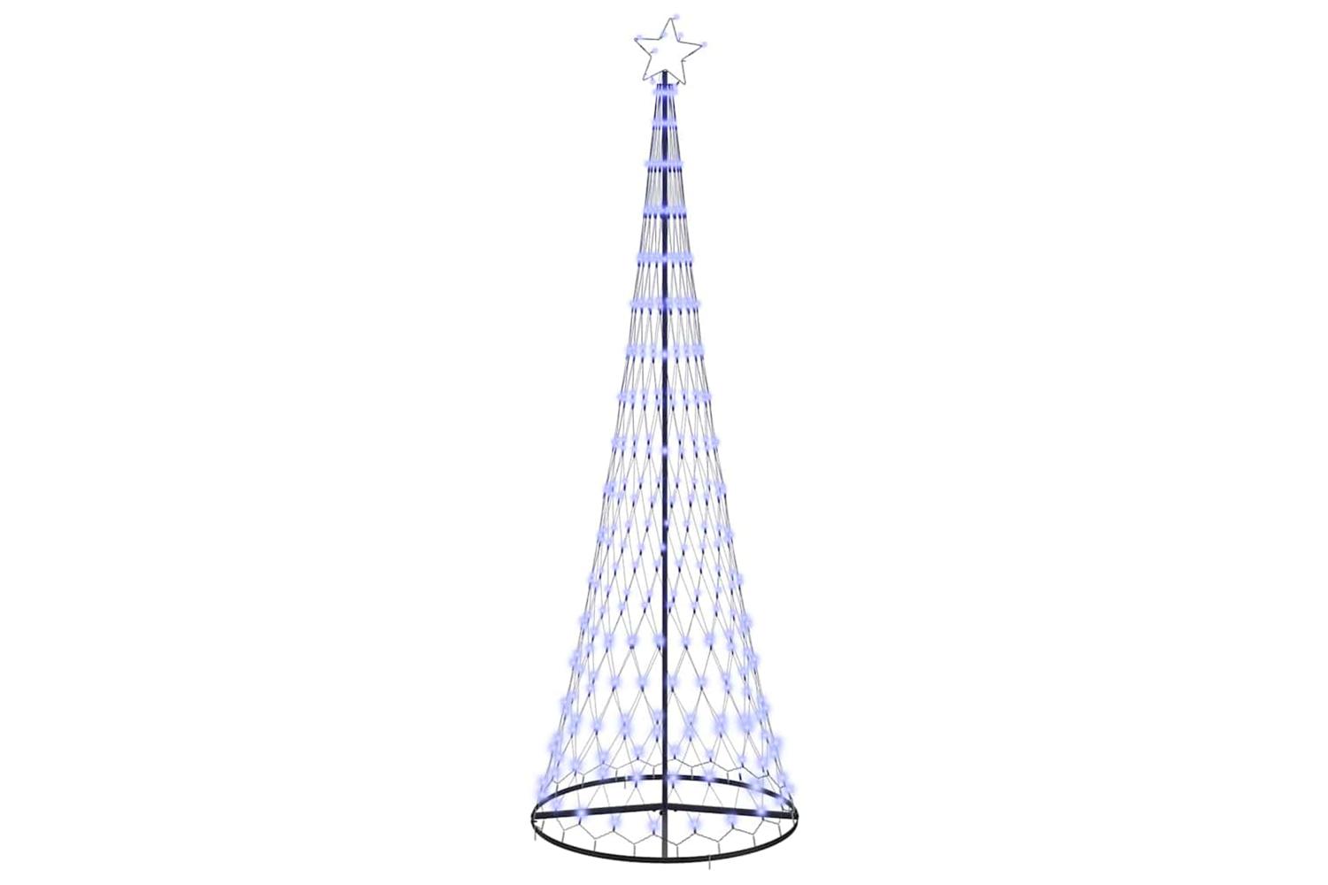 Vidaxl Led Christmas Tree Blue 1005 X 1005 X 3025 Cm Metal