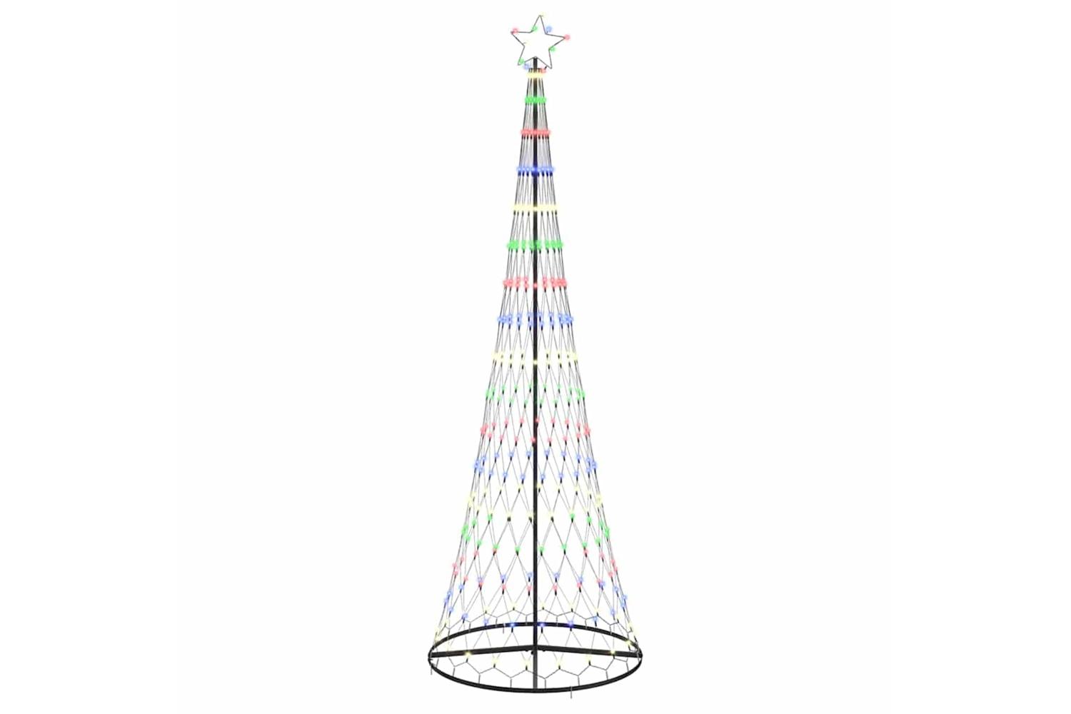 Vidaxl Led Christmas Tree Multicolour 1005 X 1005 X 3025 Cm Metal