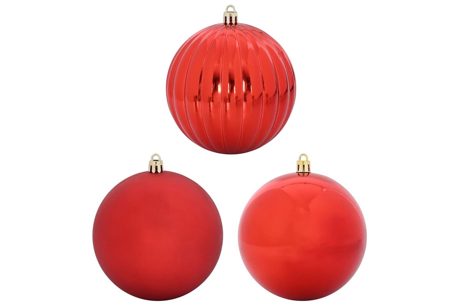 Vidaxl Christmas Bauble Set 4 Pcs Red