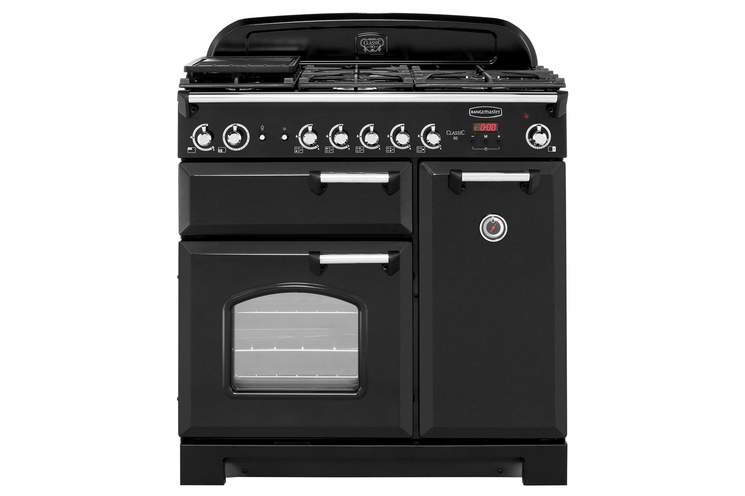 Rangemaster Classic 90cm Gas Range Cooker CLA90NGFBL/C Black Ireland