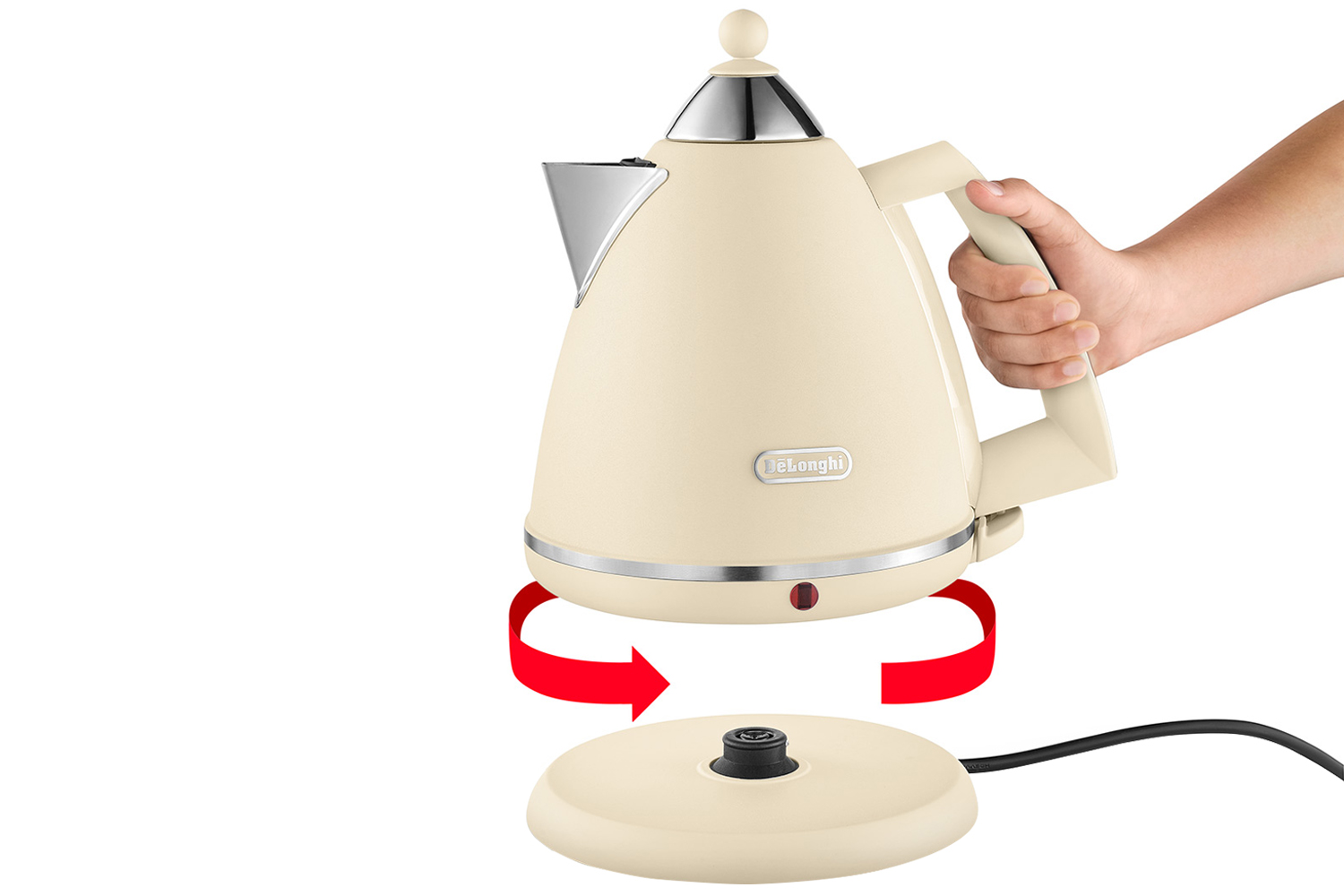 DeLonghi Argento Flora 1.7L Kettle KBX3016BG Beige Ireland