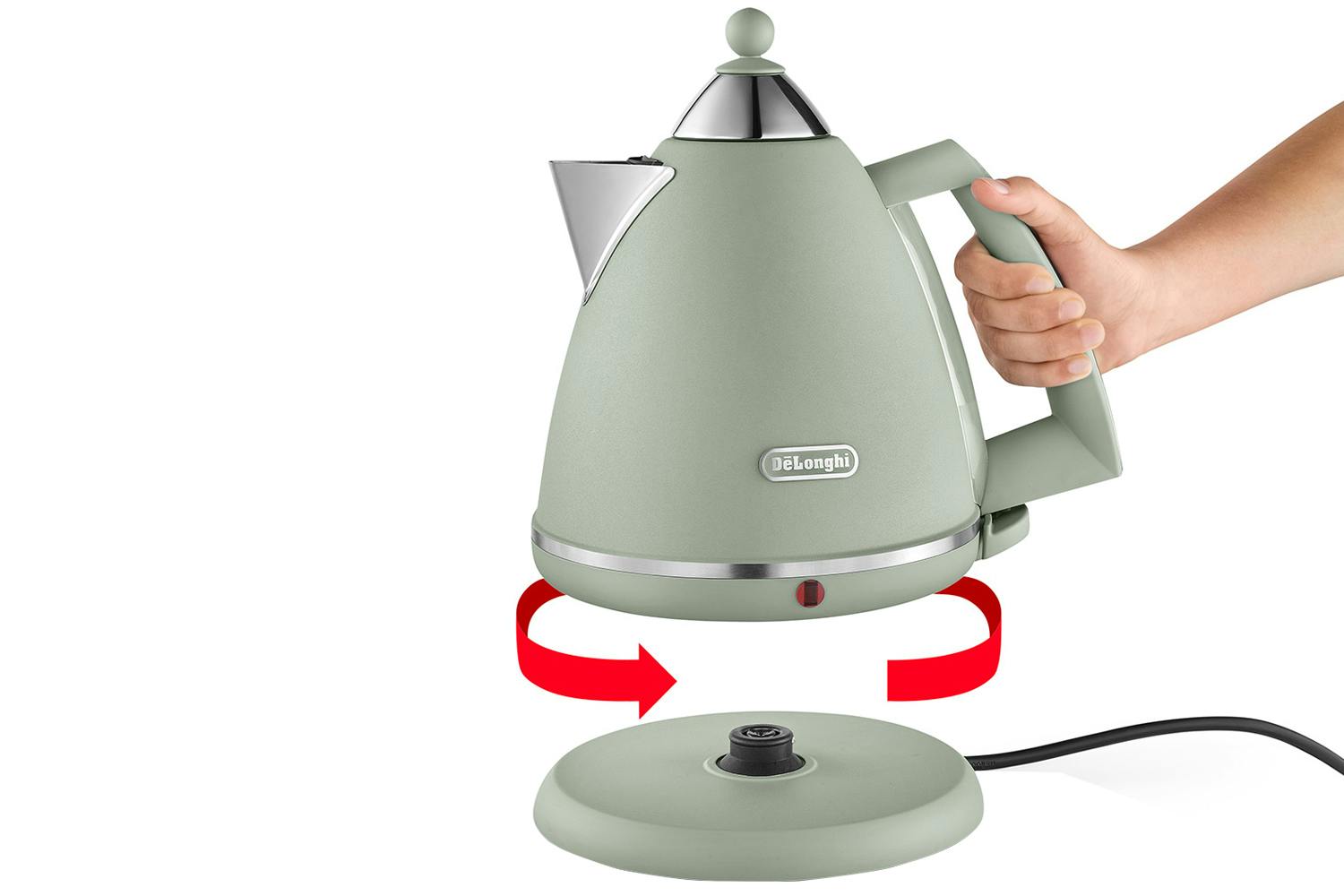 DeLonghi Argento Flora Kettle KBX3016GR Green Ireland