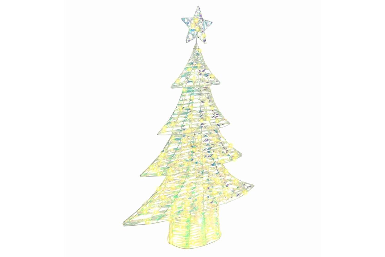 Vidaxl Christmas Tree With 120 Leds Warm White 120 Cm Pet