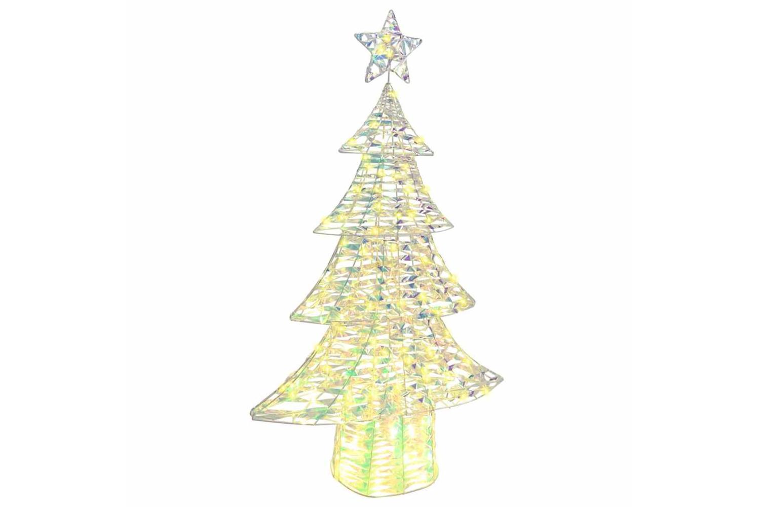 Vidaxl Christmas Tree With 160 Leds Warm White 150 Cm Pet