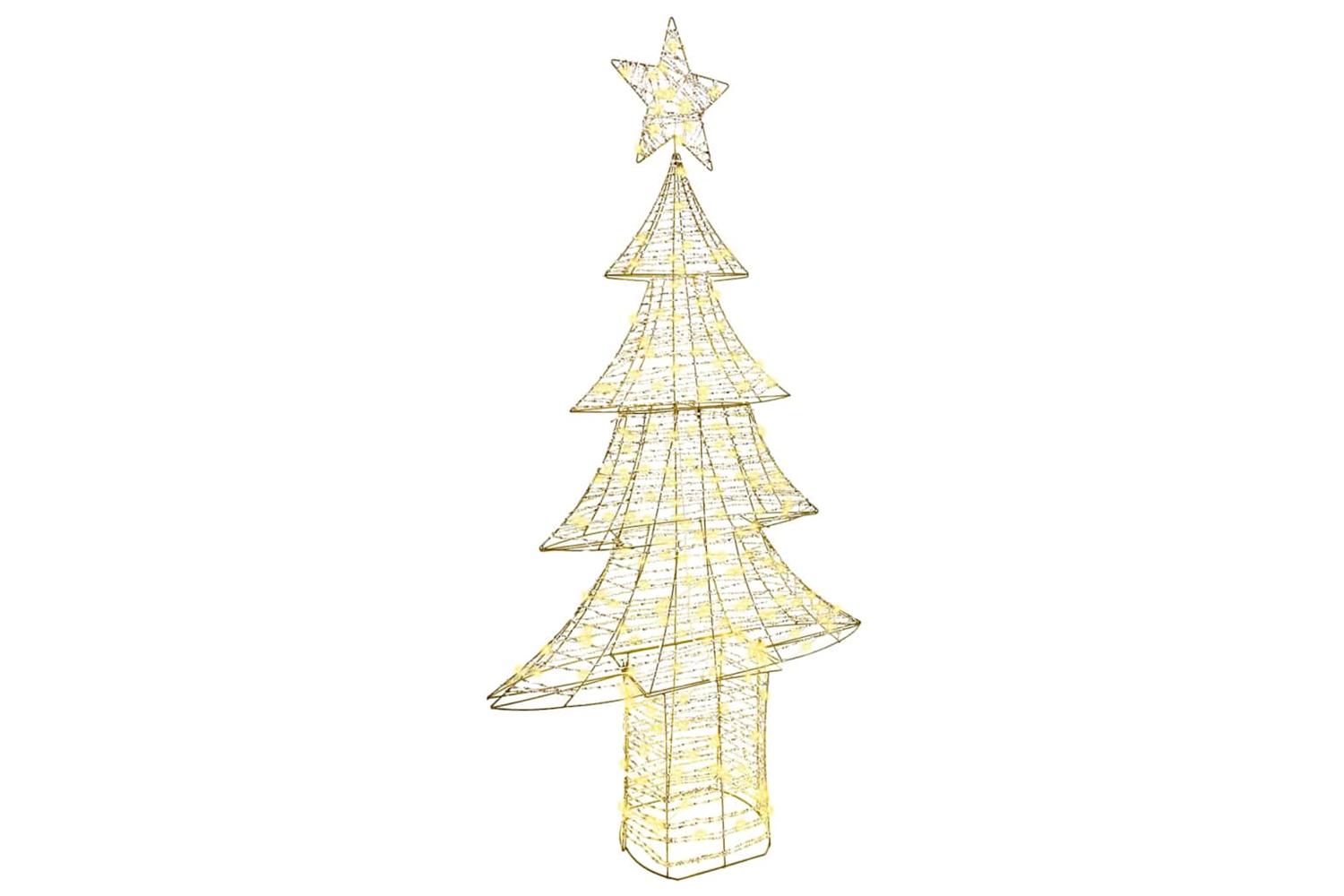 Vidaxl Christmas Tree With 240 Leds Warm White 180 Cm Pet