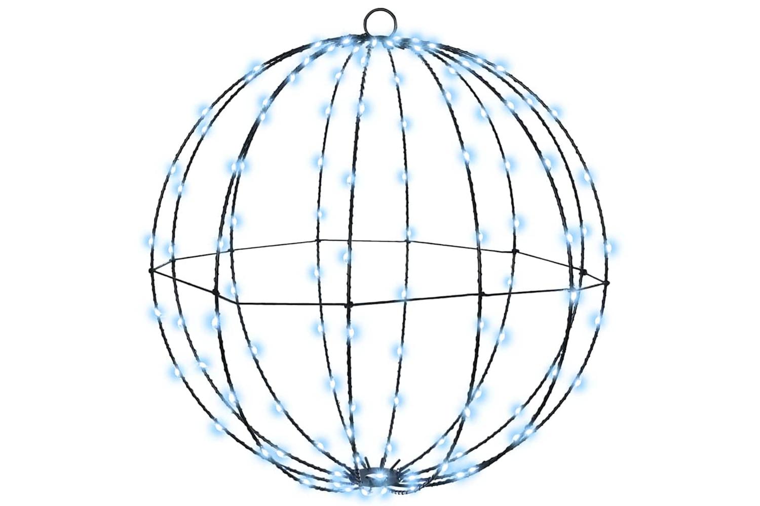 Vidaxl Ball With 120 Leds Cold White 40 Cm Metal