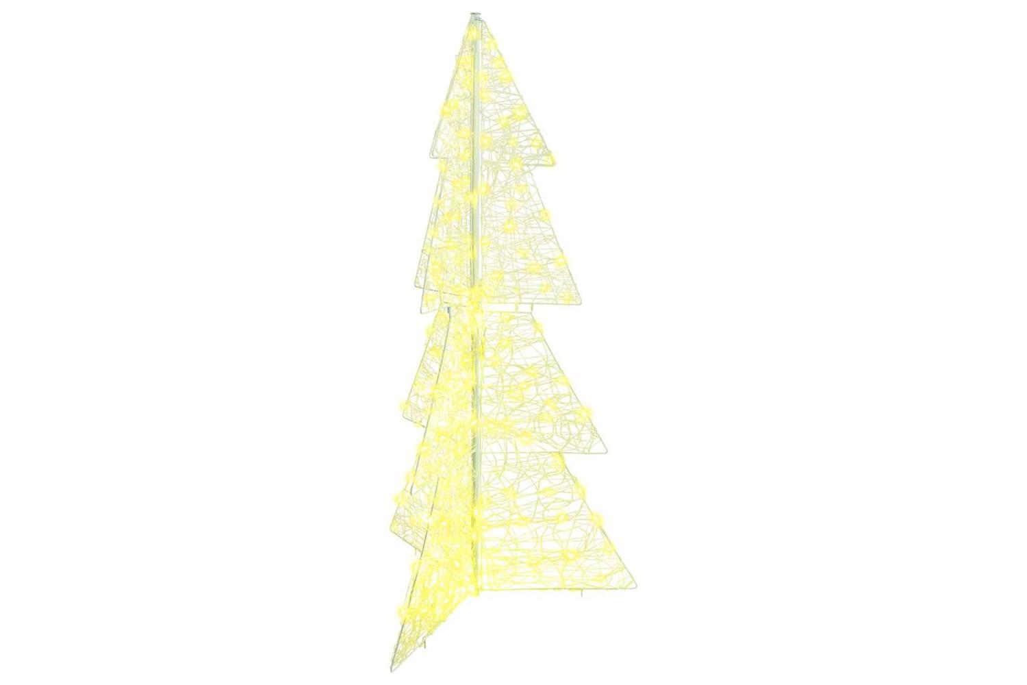 Vidaxl Christmas Tree With 160 Leds Warm White 150 Cm Acrylic