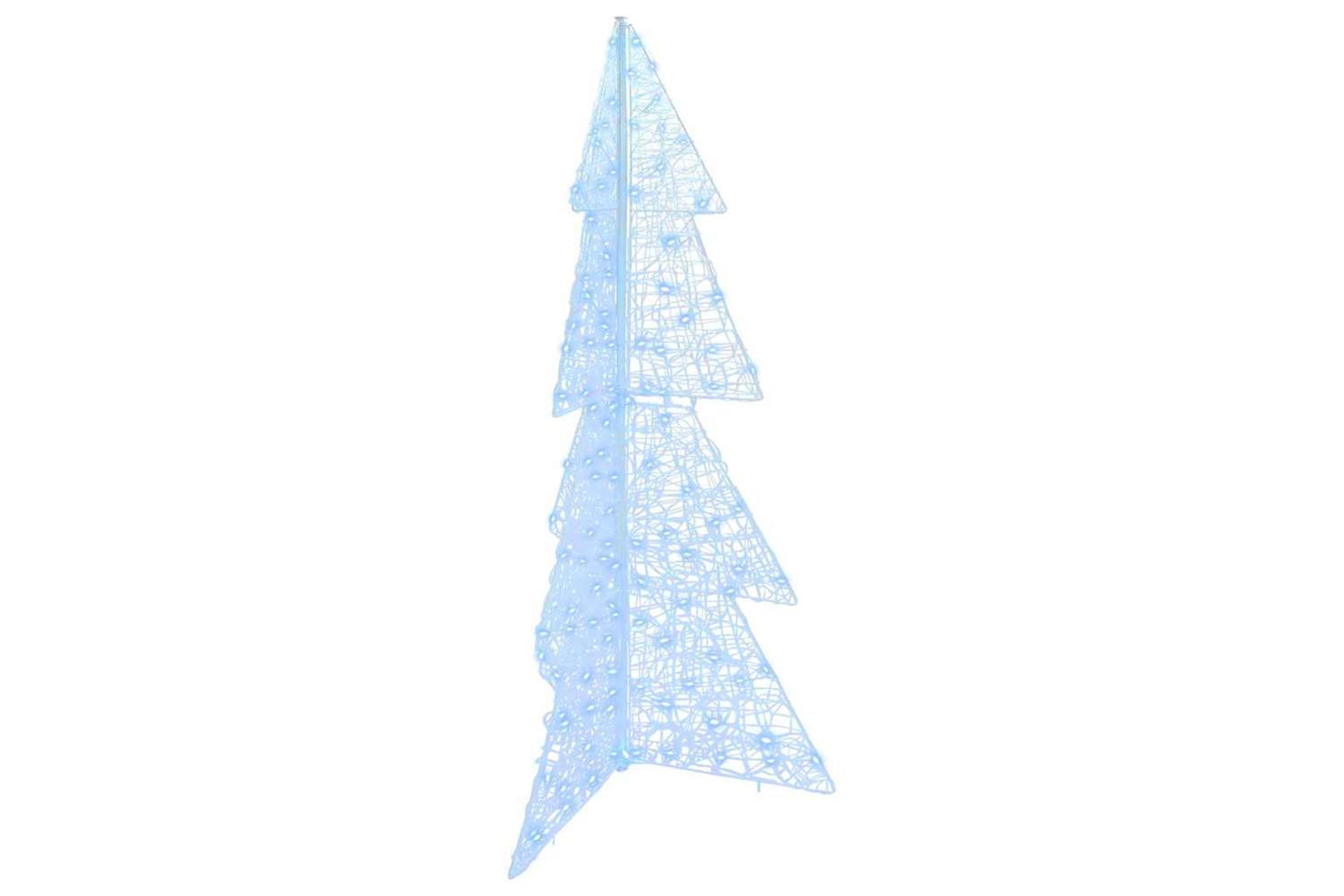 Vidaxl Christmas Tree With 160 Leds Cold White 150 Cm Acrylic