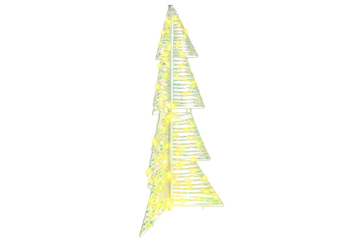 Vidaxl Christmas Tree With 100 Leds Warm White 120 Cm Pet