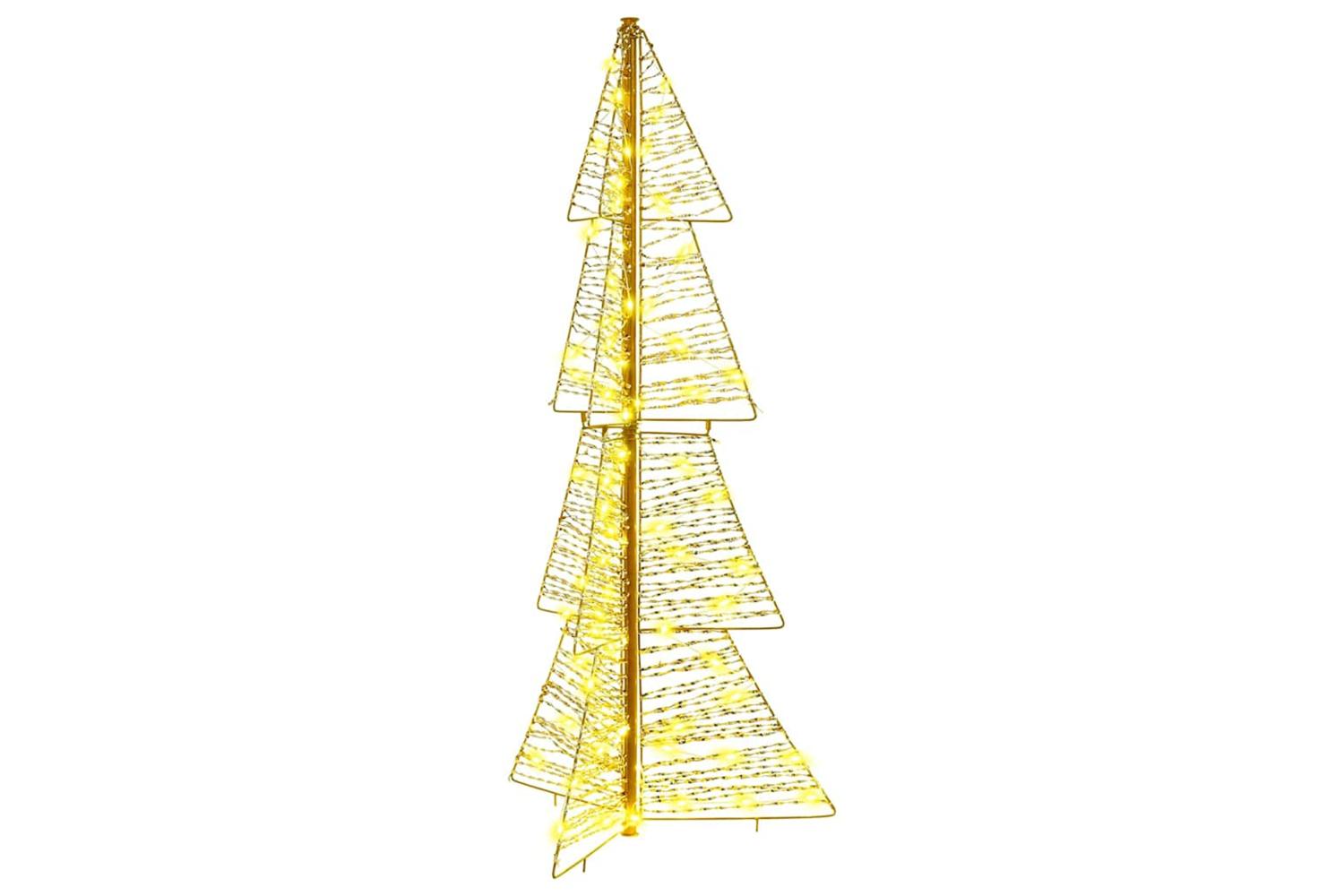 Vidaxl Christmas Tree With 100 Leds Warm White 120 Cm Pet