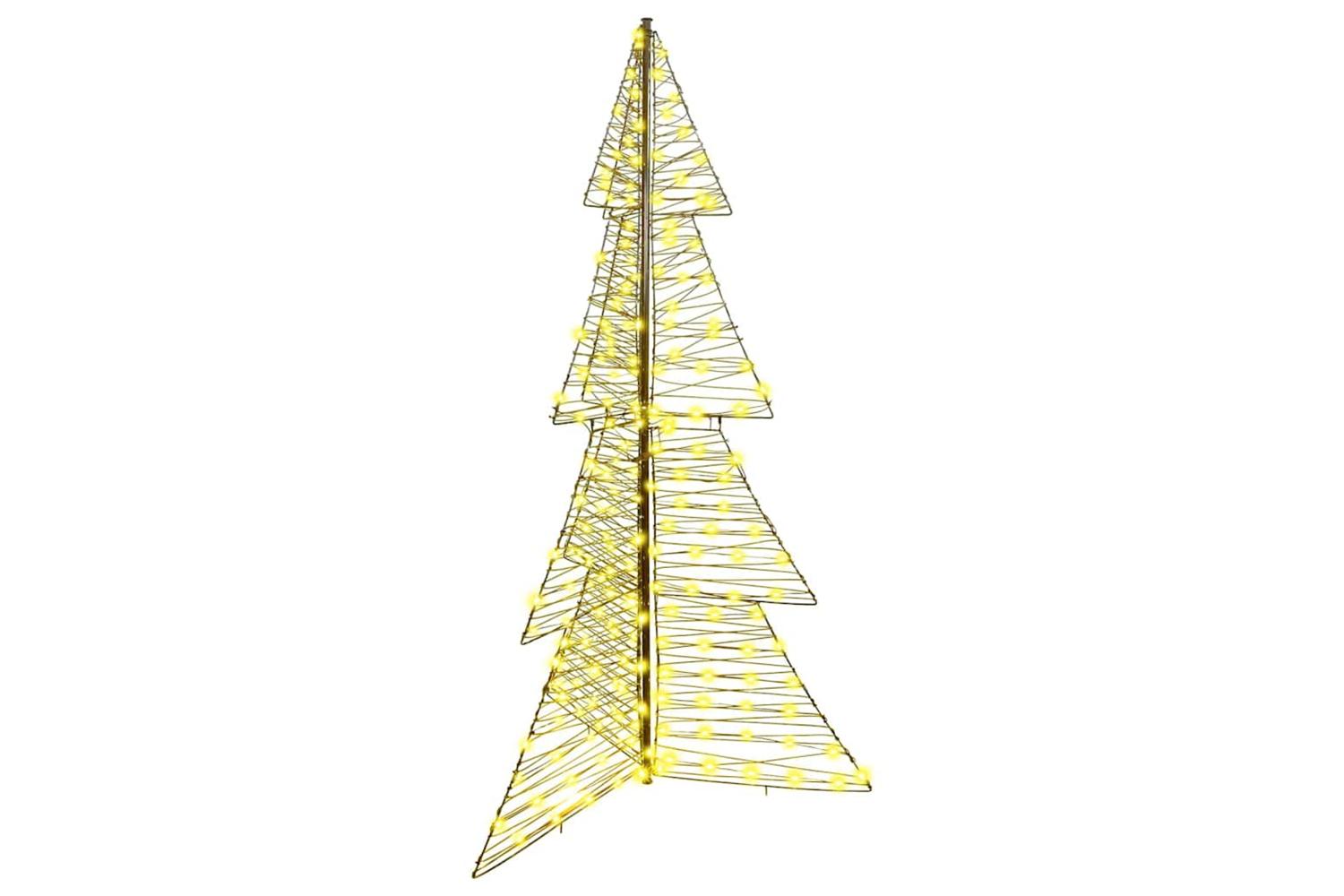 Vidaxl Christmas Tree With 240 Leds Warm White 180 Cm Rattan