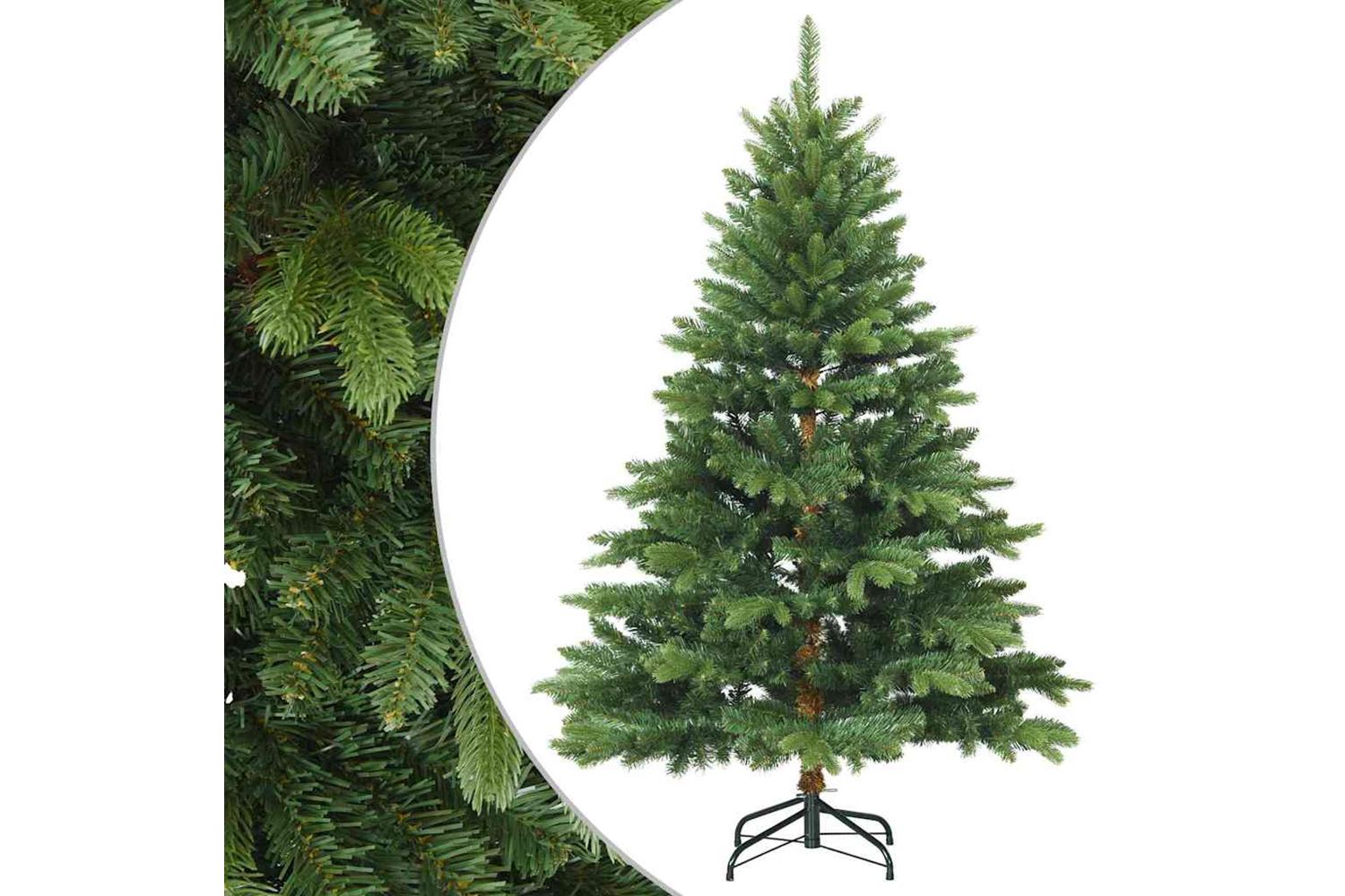 Vidaxl Artificial Hinged Christmas Tree Green 120 Cm Pvc Pe And Steel