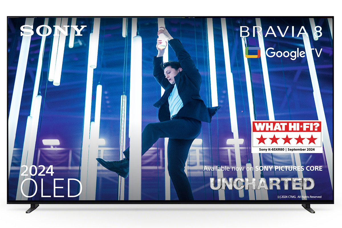 Sony XR80 65" Bravia 8 4K Ultra HD HDR OLED Smart TV (2024) | K65XR80U